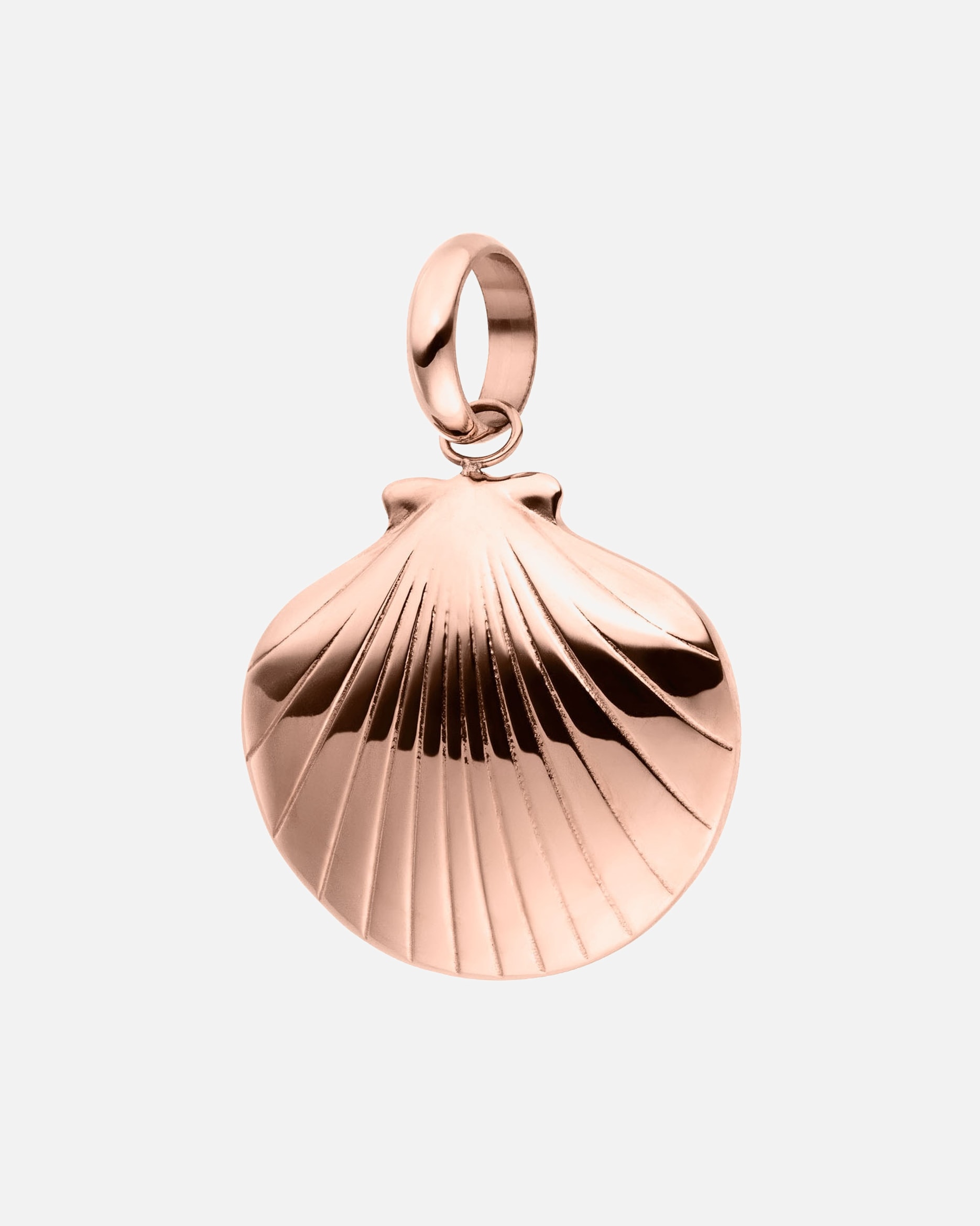 Pendente di Unisex Purelei Seashell Fascino 100% acciaio inossidabile Oro rosa