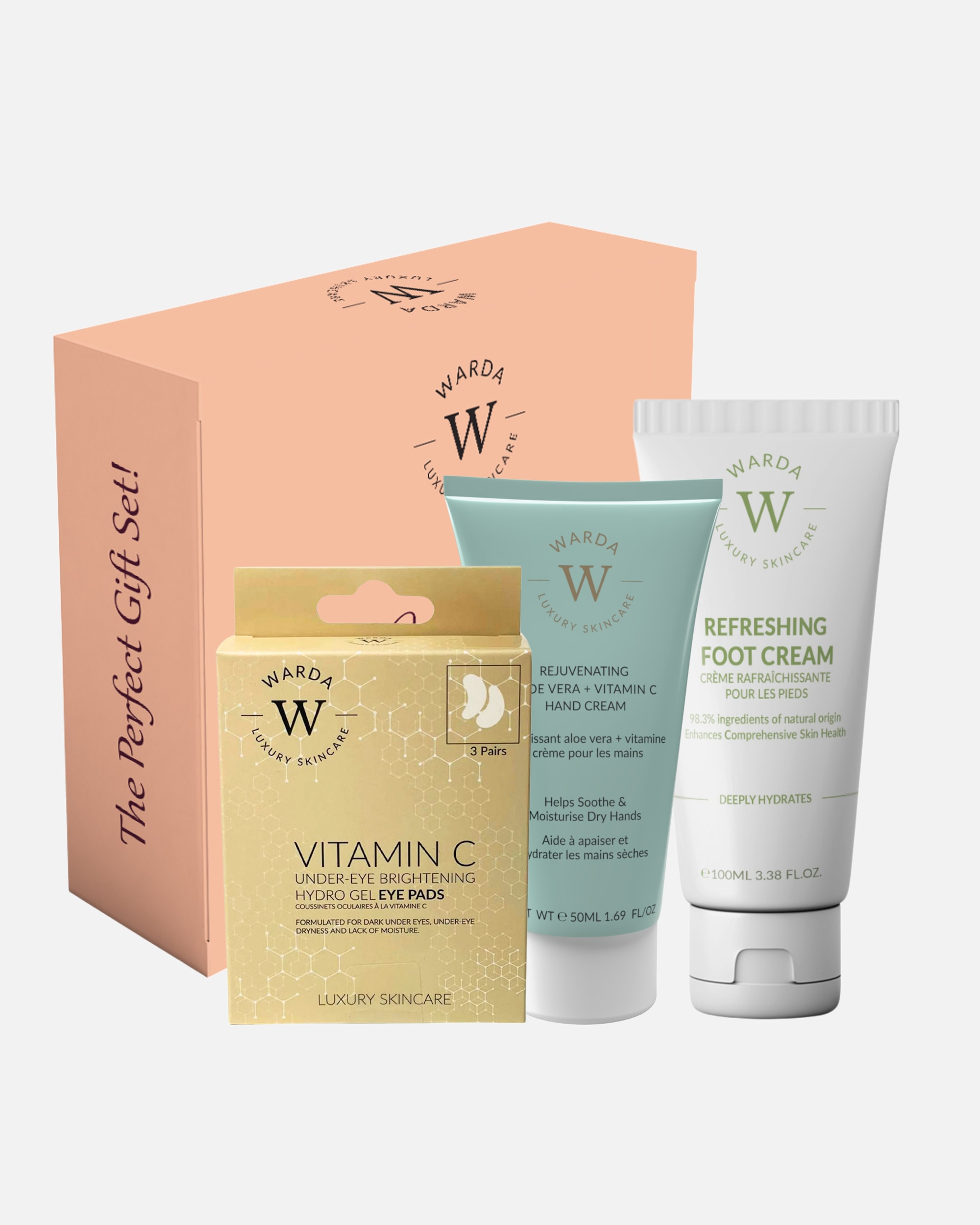 Set cura del viso di Femmina WARDA LUXURY SKINCARE Set per la cura della luminosità 1 pezzo
