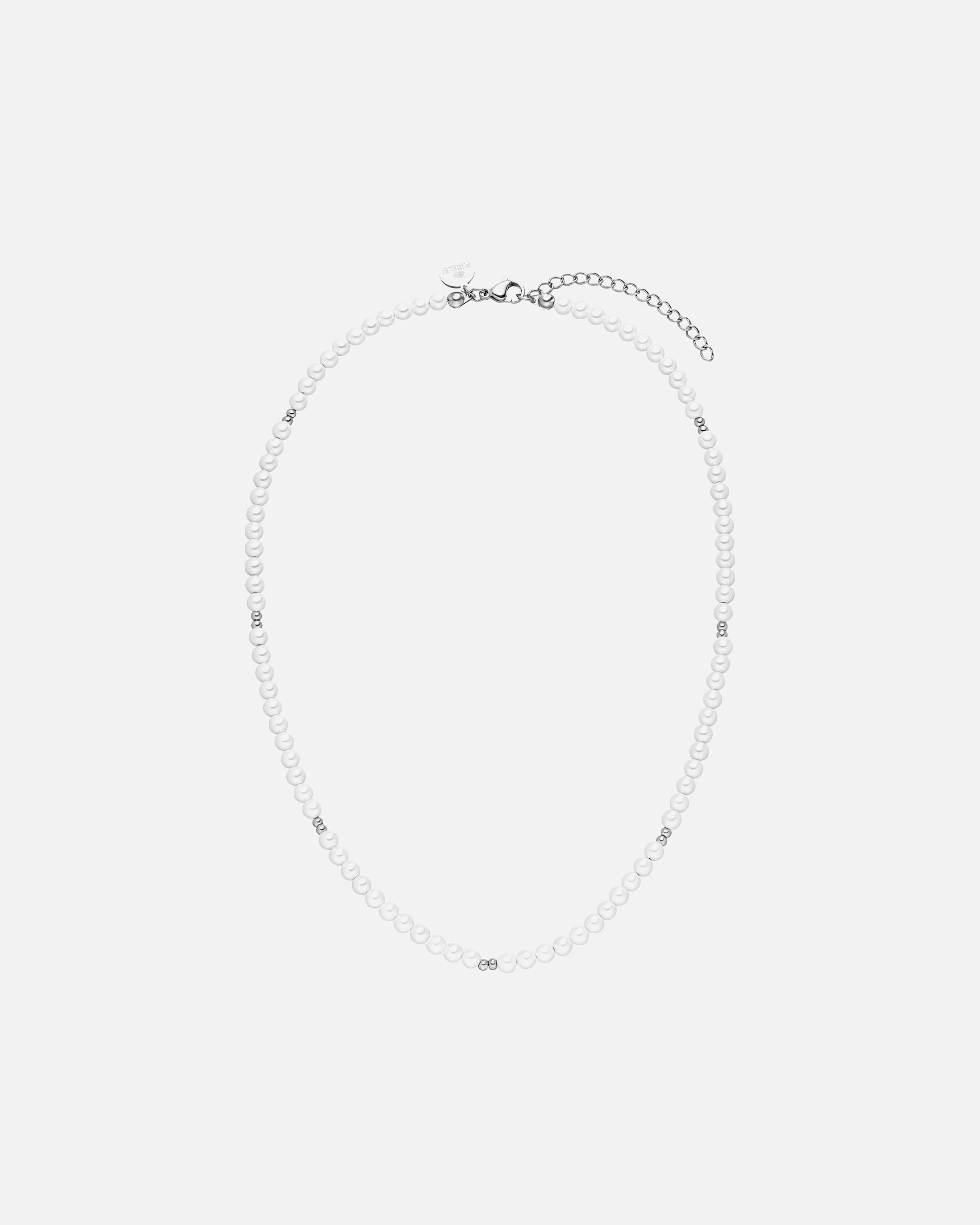 Collana di Femmina Purelei Finesse Collana di perle 100% acciaio inossidabile Argento