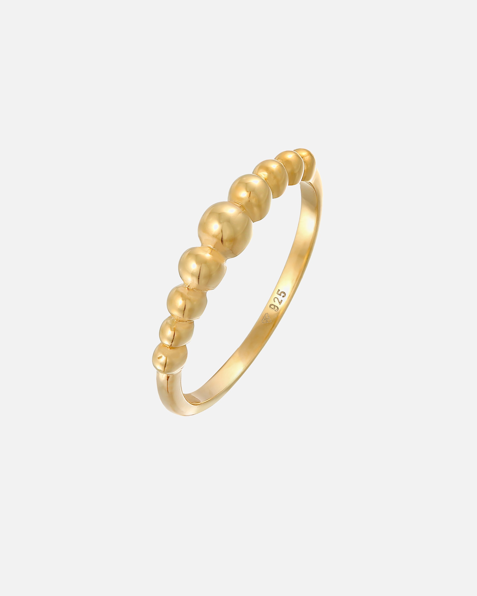Anello di Femmina Elli Anello di impilamento Ball Dots Optics Blogger Trend in Argento Sterling 925 54