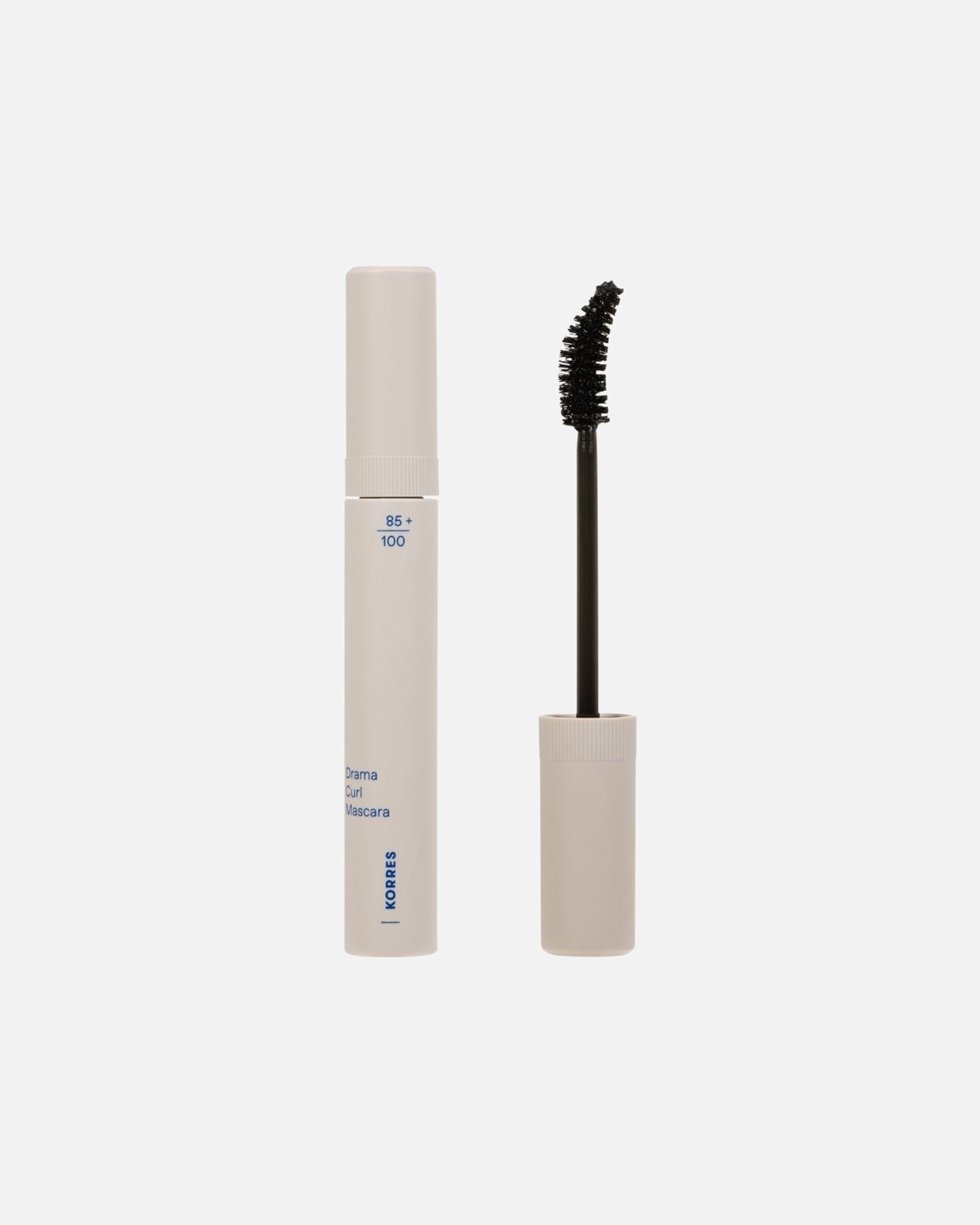 Mascara di Femmina KORRES Drama Curl Mascara 01 Black