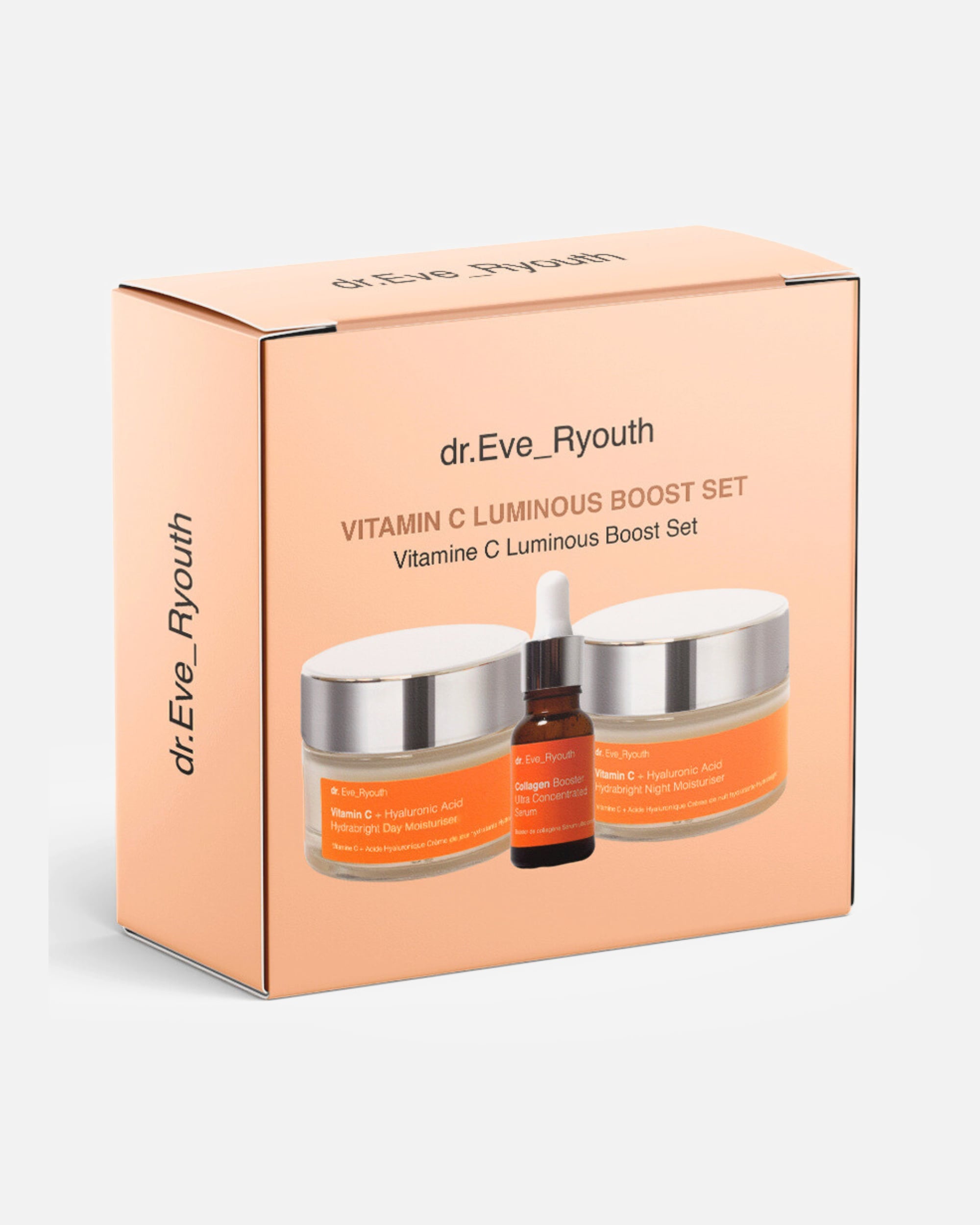 Set cura del viso di Femmina Dr. Eve_Ryouth Set di collagene Hydrabright 1 pezzo