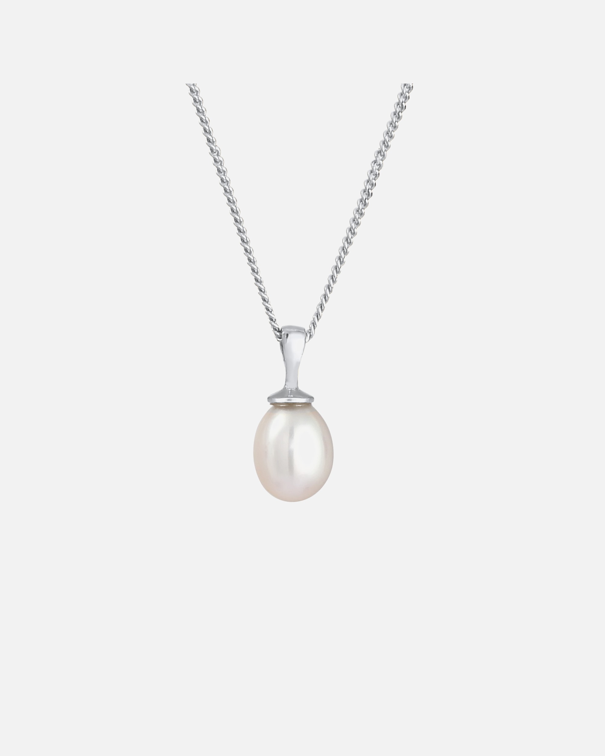 Collana di Femmina Elli Senza Tempo Filigrana con Perla d'acqua dolce in Argento Sterling 925 Placcato Oro 55