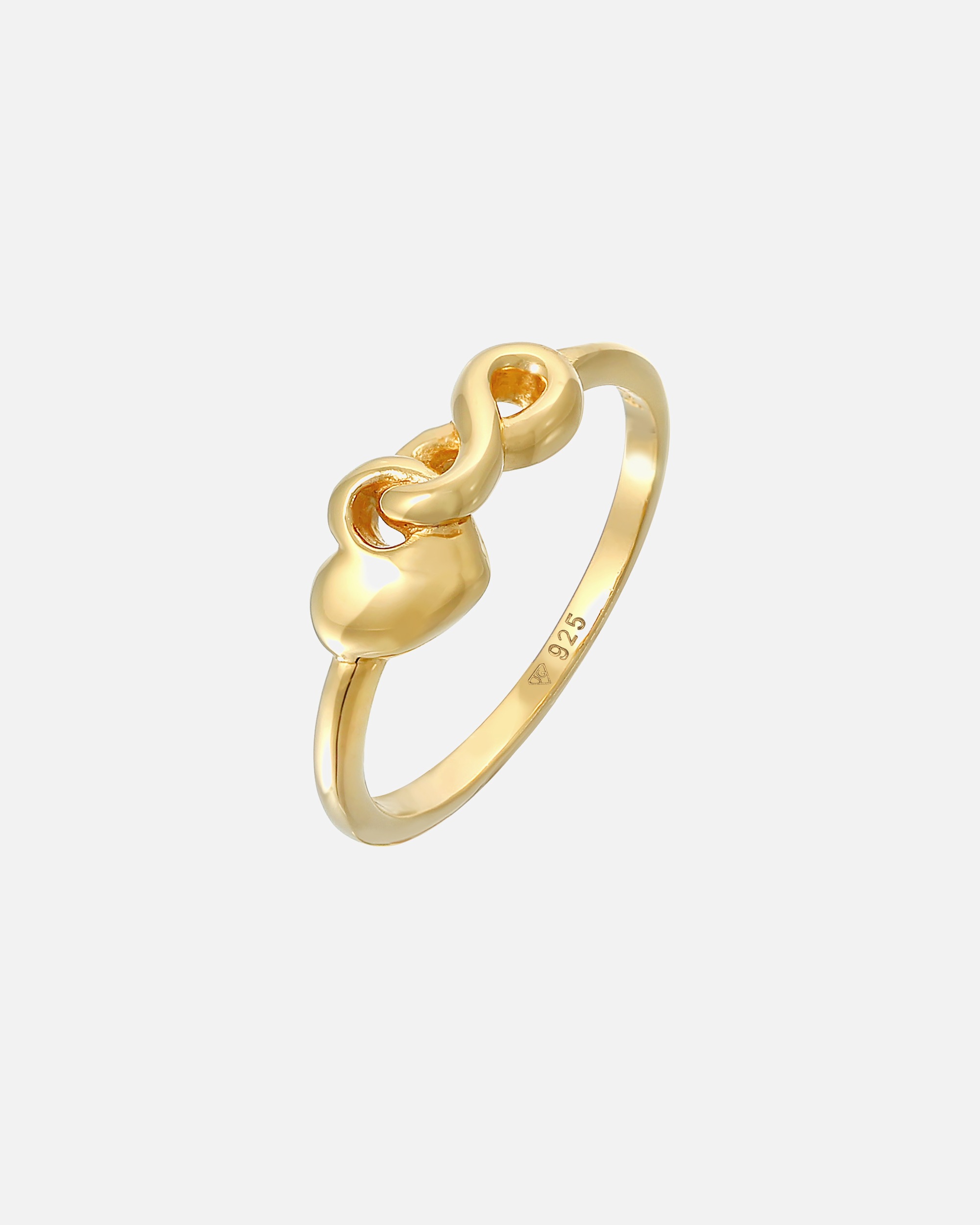 Anello di Femmina Elli Cuore Infinito fuso in argento sterling 925 58