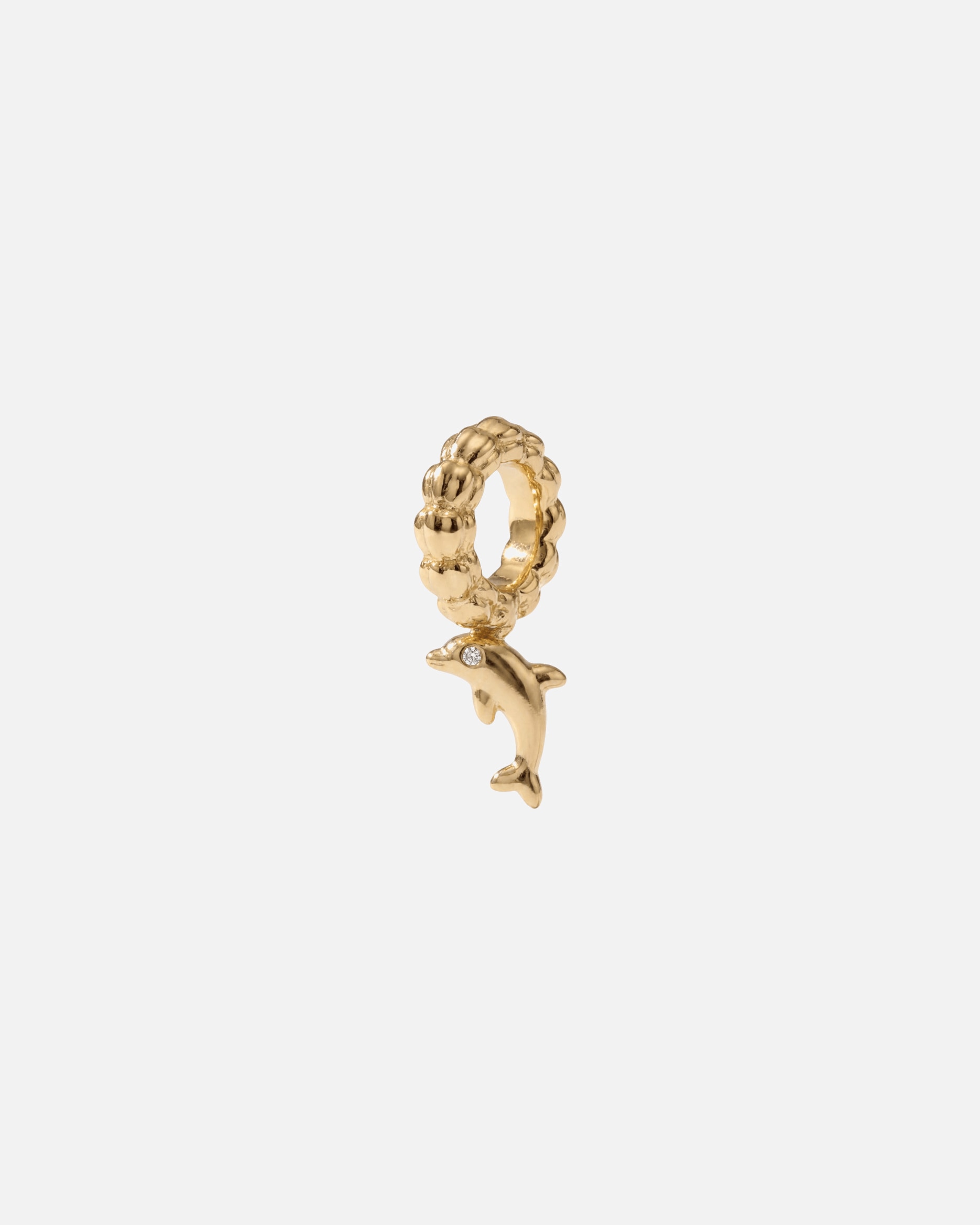 Pendente di Unisex Purelei LEI Dolphin Ciondolo 100% acciaio inossidabile Oro
