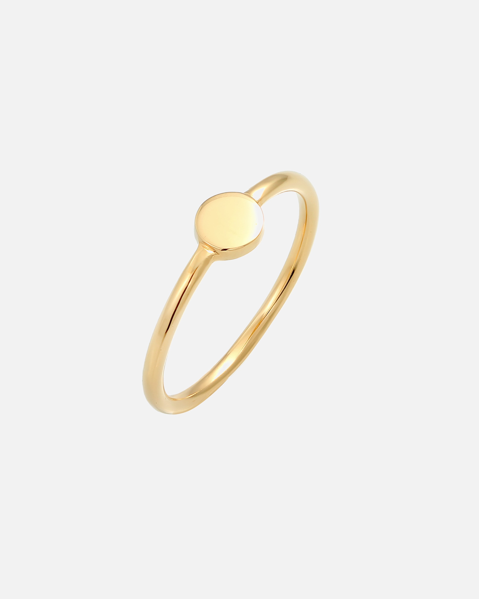 Anello di Femmina Elli Anello di impilamento Piastrina Geo Basic Trend Blogger in argento sterling 925 58