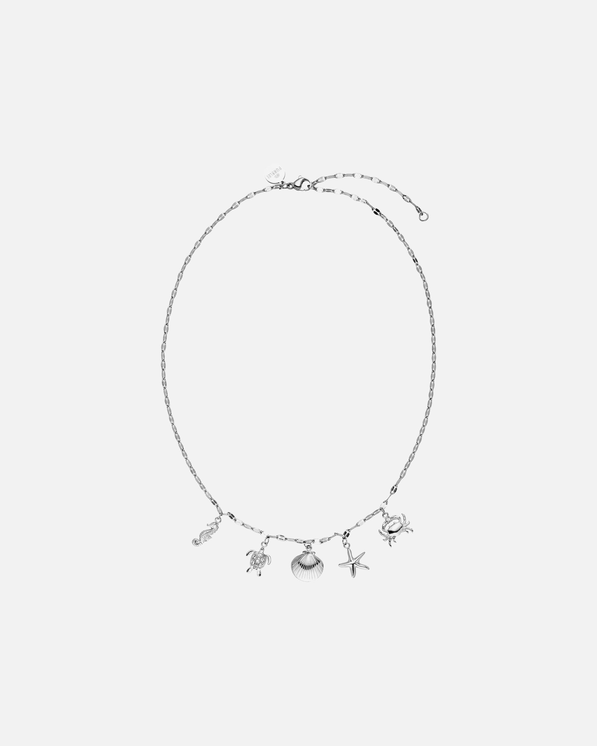 Collana di Femmina Purelei Underwater World Collana 100% acciaio inossidabile Argento
