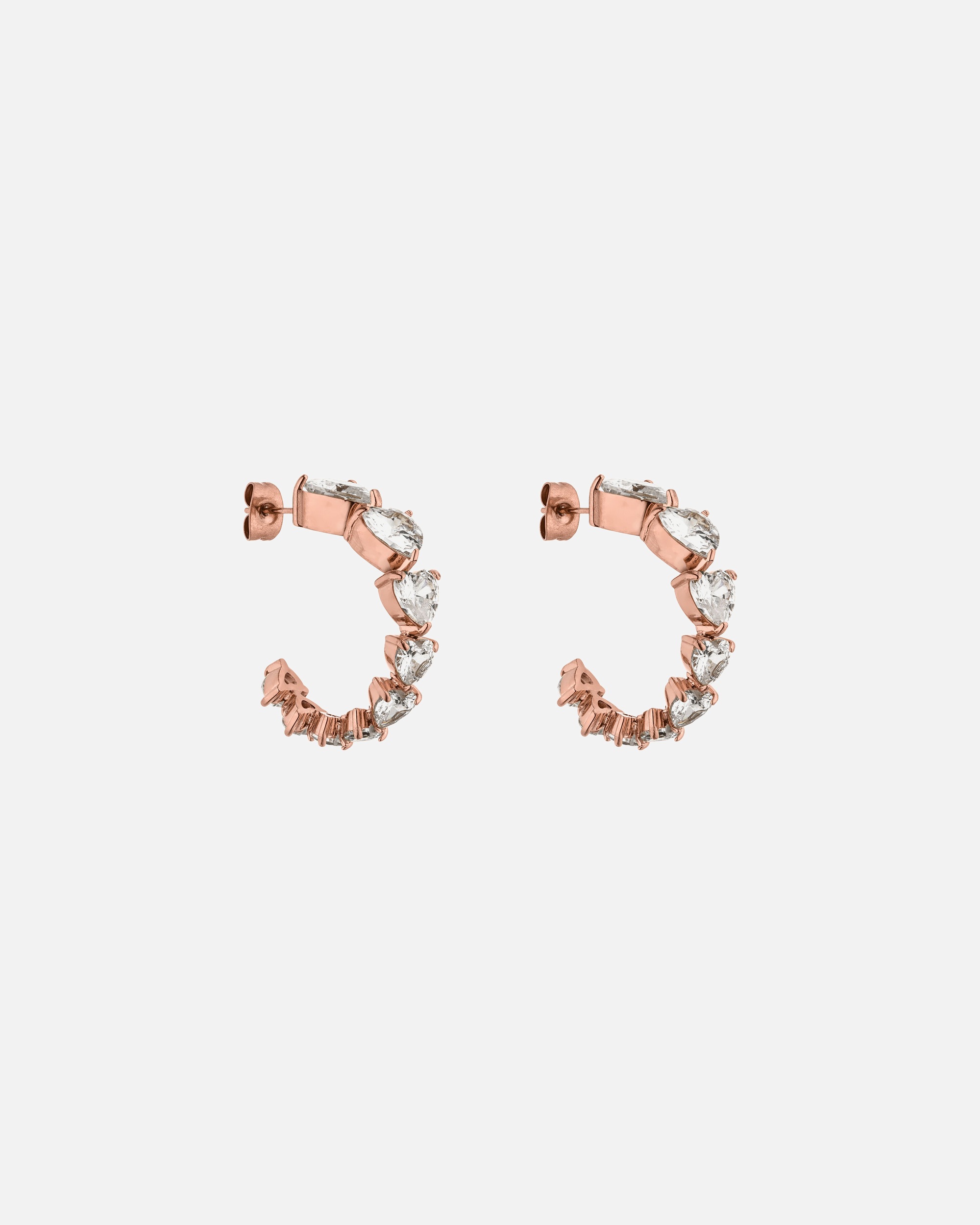 Orecchini di Femmina Purelei Evermore Orecchini 100% acciaio inossidabile Oro rosa