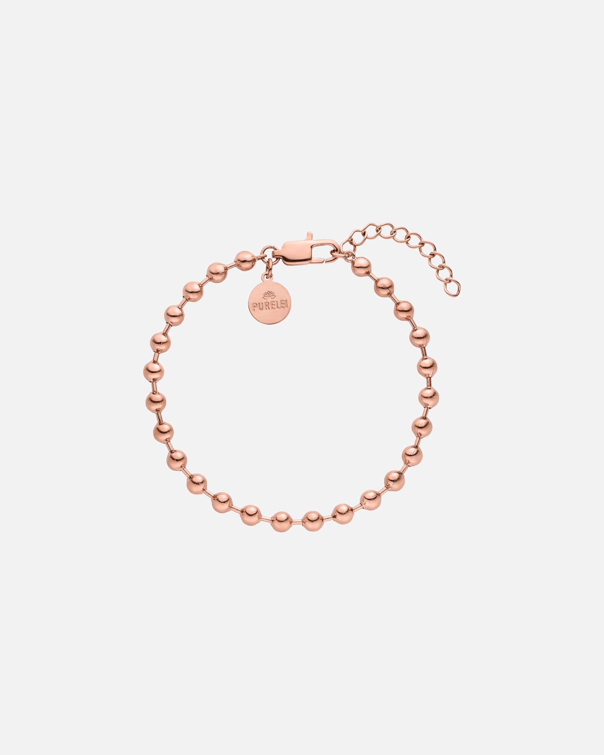 Braccialetto di Femmina Purelei Bubble Bracciale 100% acciaio inossidabile Oro rosa