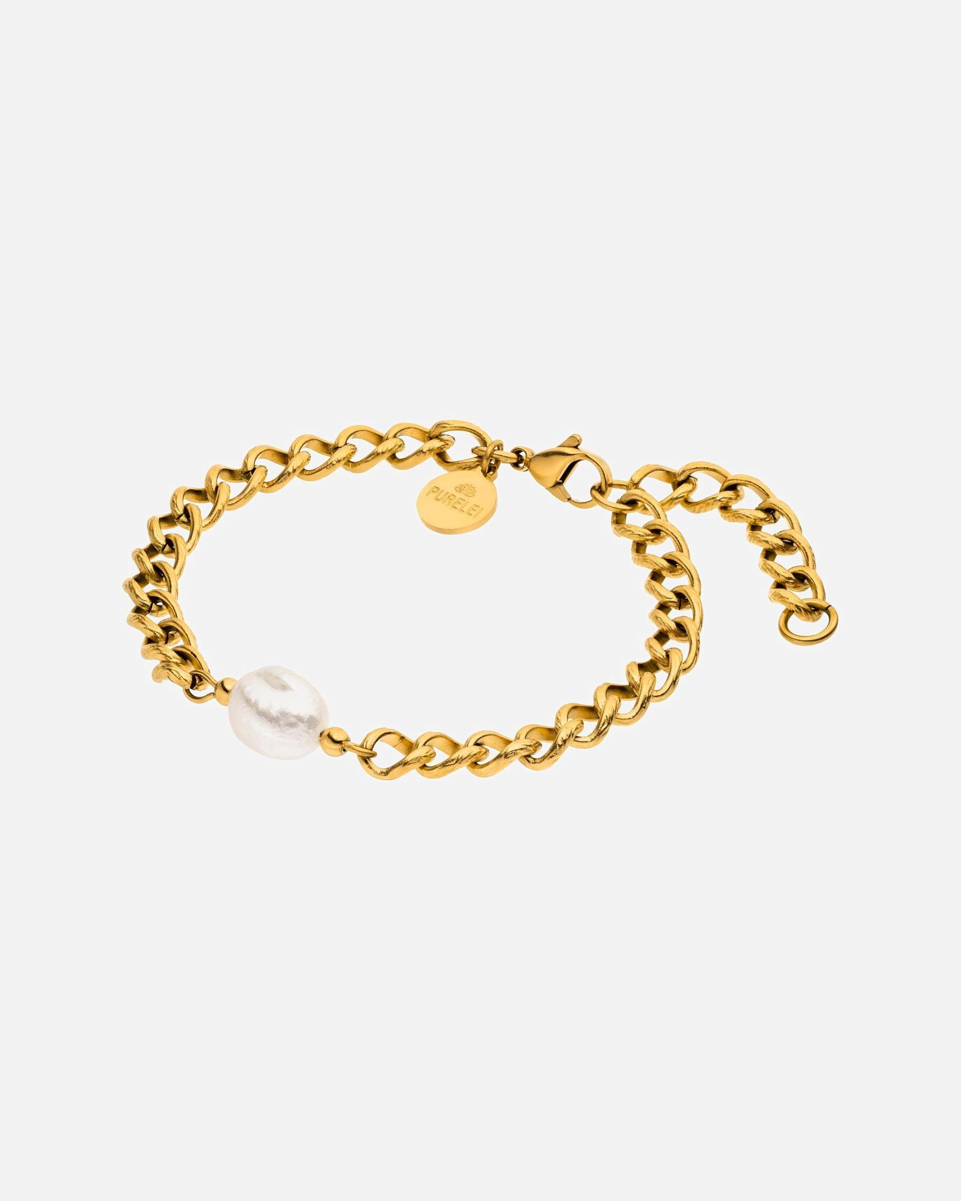 Braccialetto di Unisex Purelei Structure Bracciale 100% acciaio inossidabile Oro