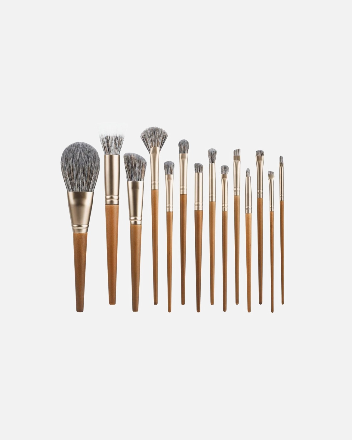 Set Pennelli di Femmina Set di pennelli da trucco in legno di noce Noce