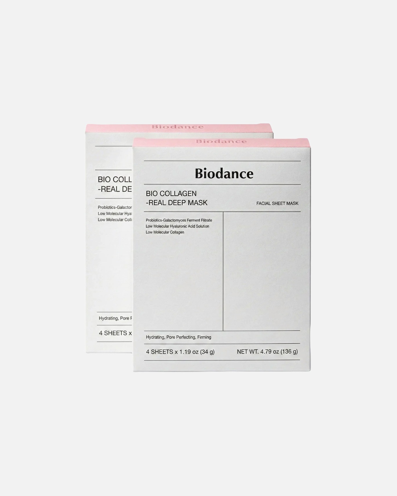 Orecchini di Unisex Bio Collagen-Real Deep Mask 4er Pack X2 1 Set