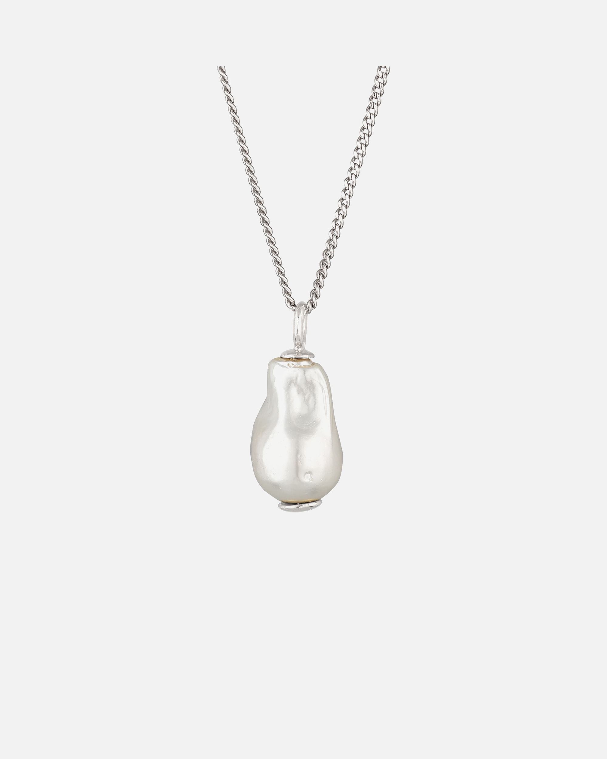 Collana di Femmina Elli Collana corta con perle Shell Pearl Bianco 925 Sterling Silver Gold-plated 45