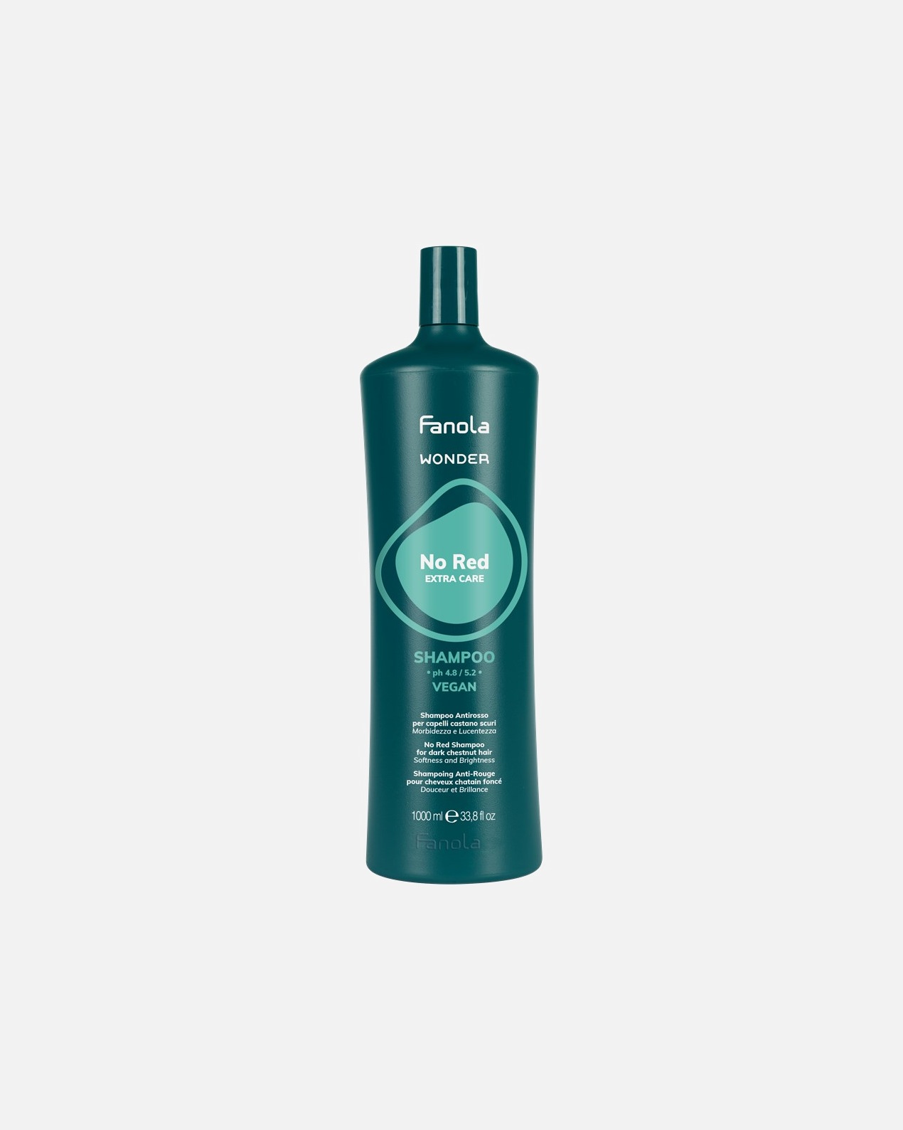 Shampoo capelli di Femmina Fanola Niente shampoo rosso 1.000 ml