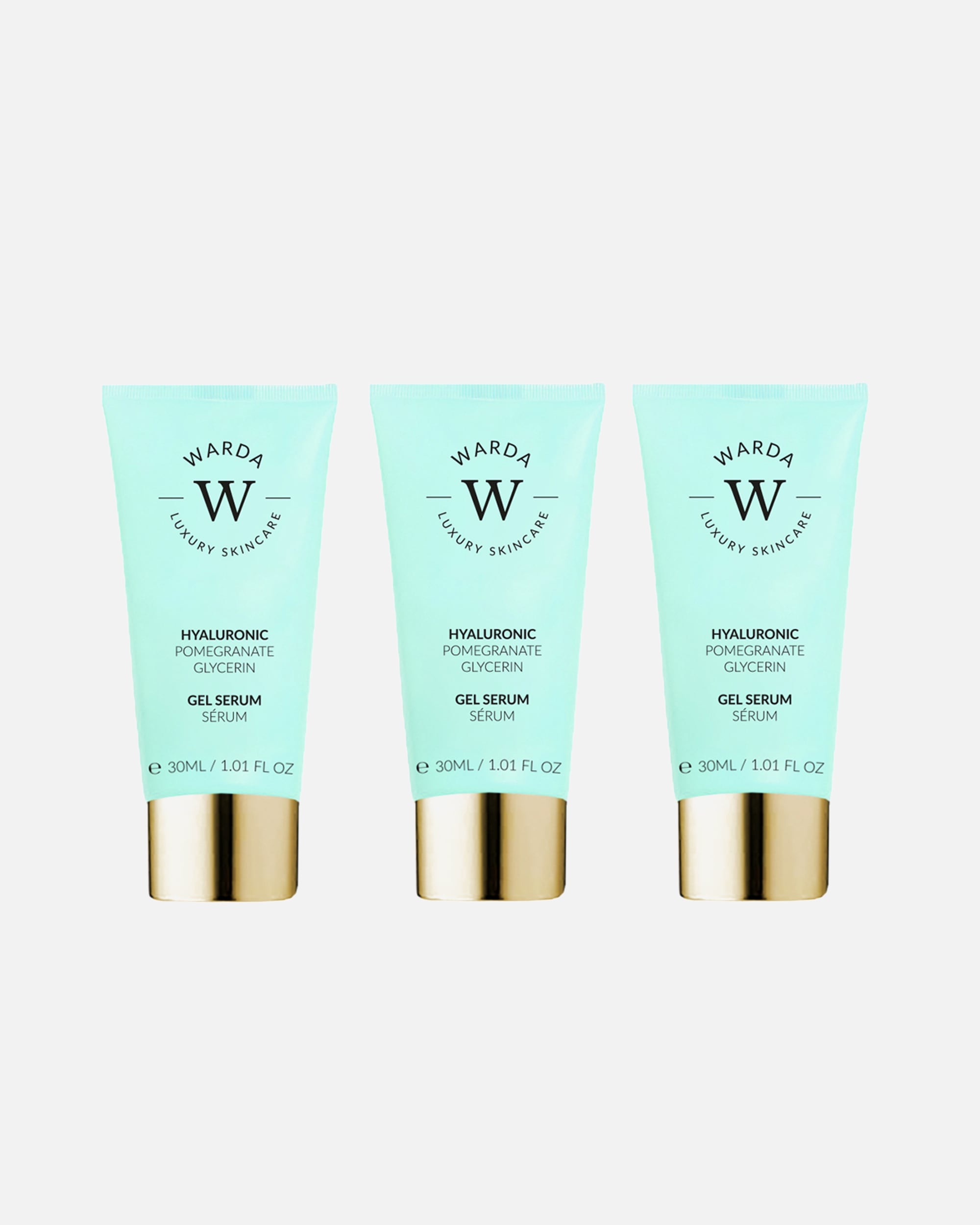Siero Acido Ialuronico di Femmina WARDA LUXURY SKINCARE Trio di sieri all'acido ialuronico 1 pezzo