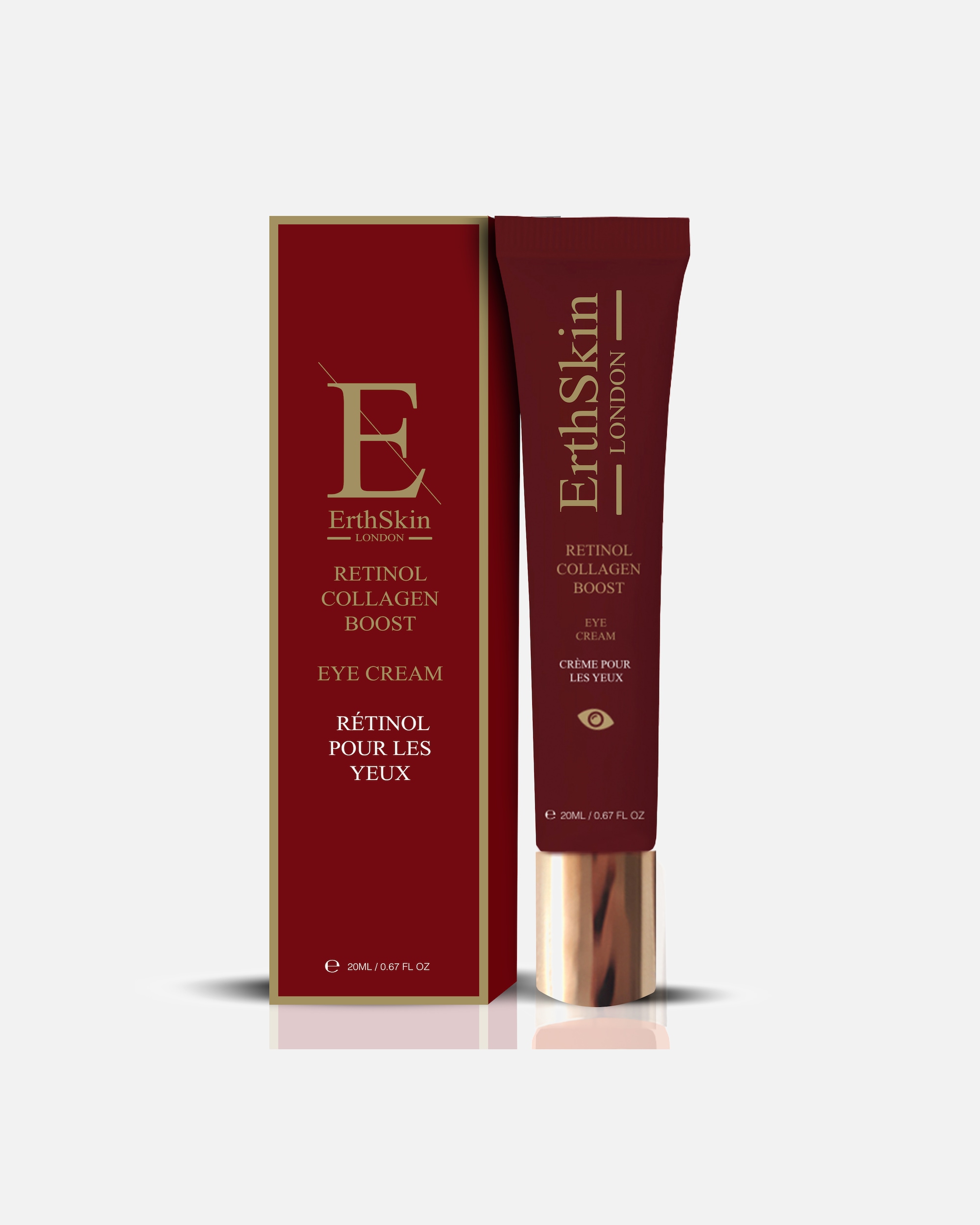 Crema occhi di Femmina ErthSkin London Crema contorno occhi al retinolo e collagene 20ml