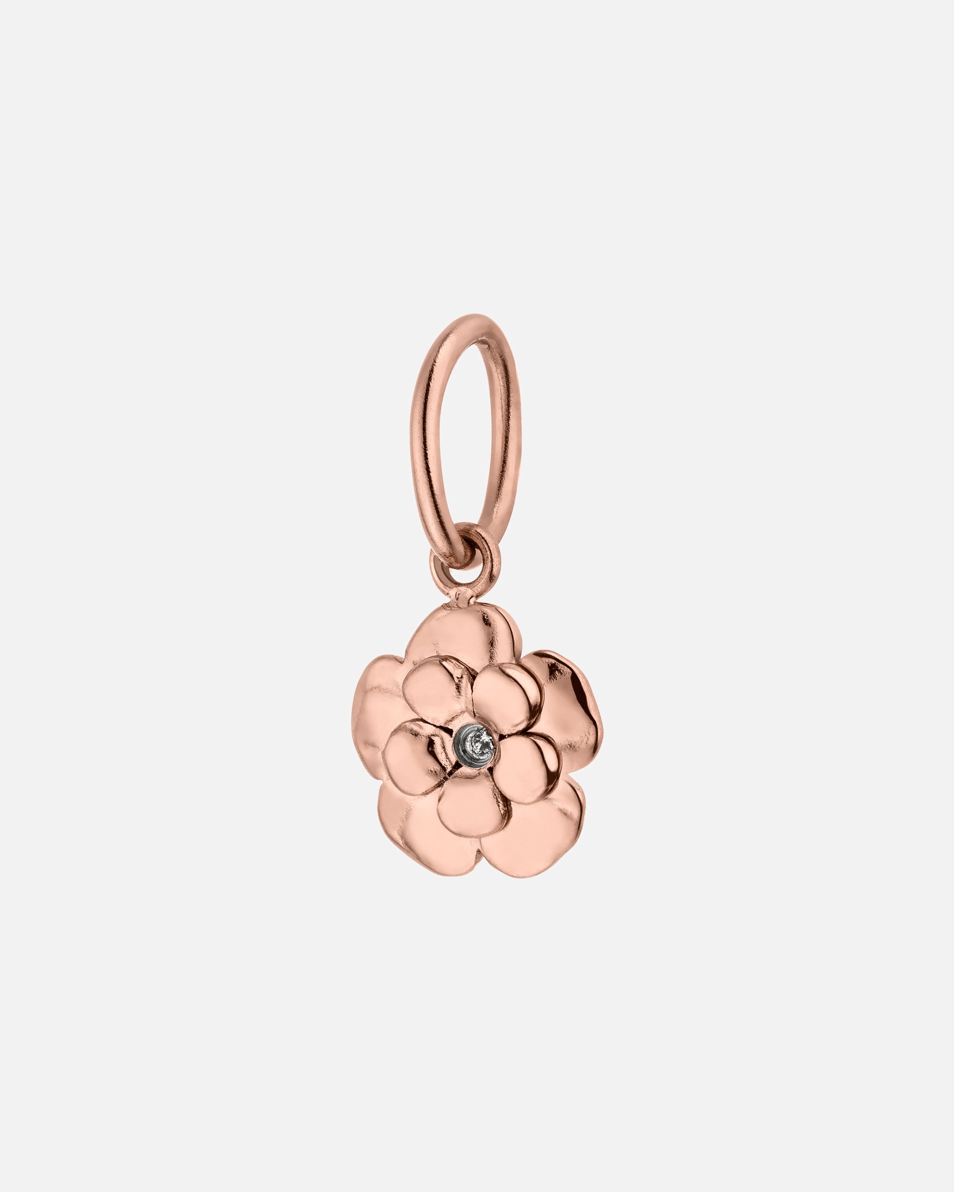 Pendente di Unisex Purelei Fiore primaverile Ciondolo 100% acciaio inossidabile Oro rosa