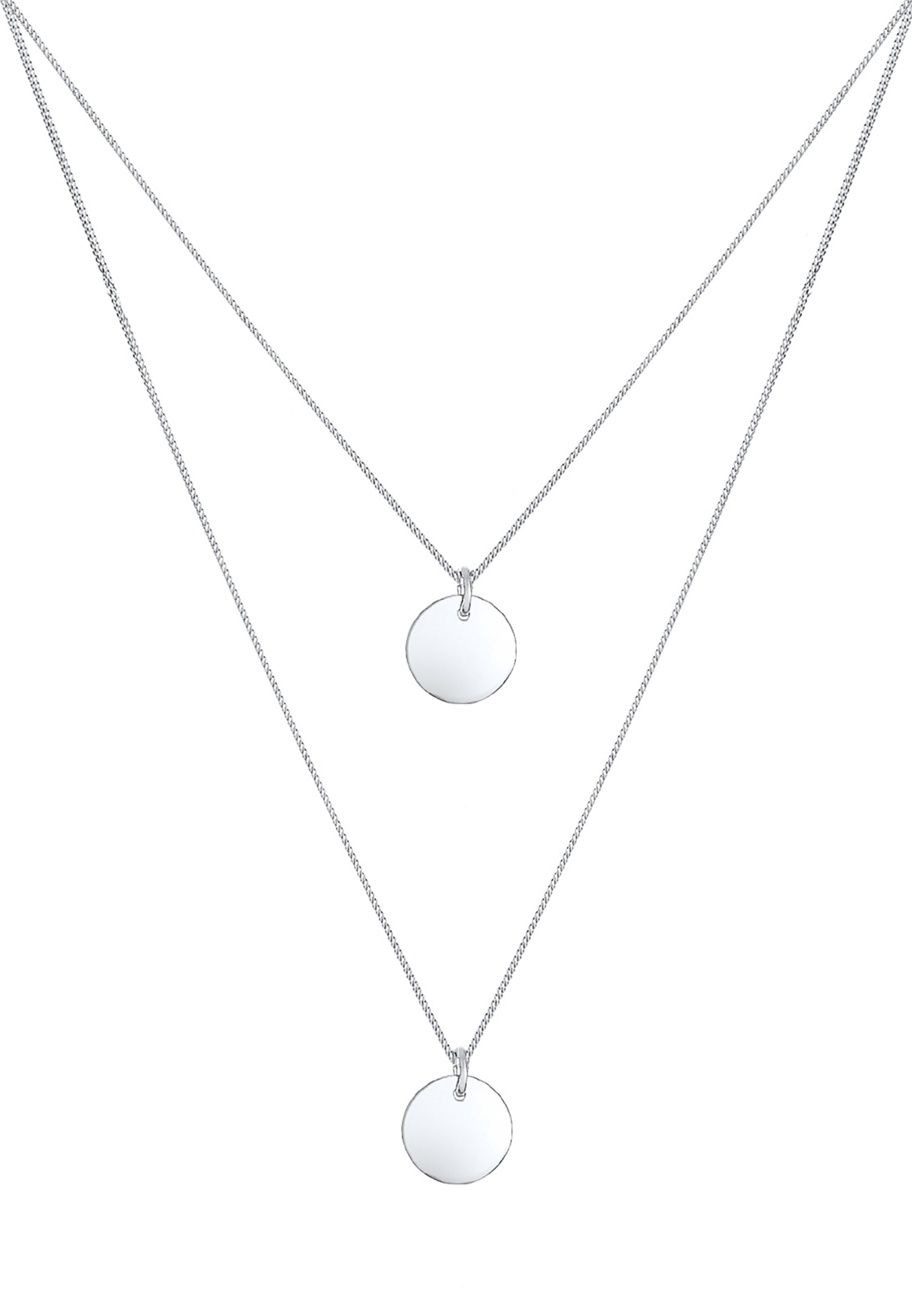 Elli Collana Con Ciondolo Da Donna In Argento 925 Elli Collana Con Ciondolo Da Donna In Argento 925