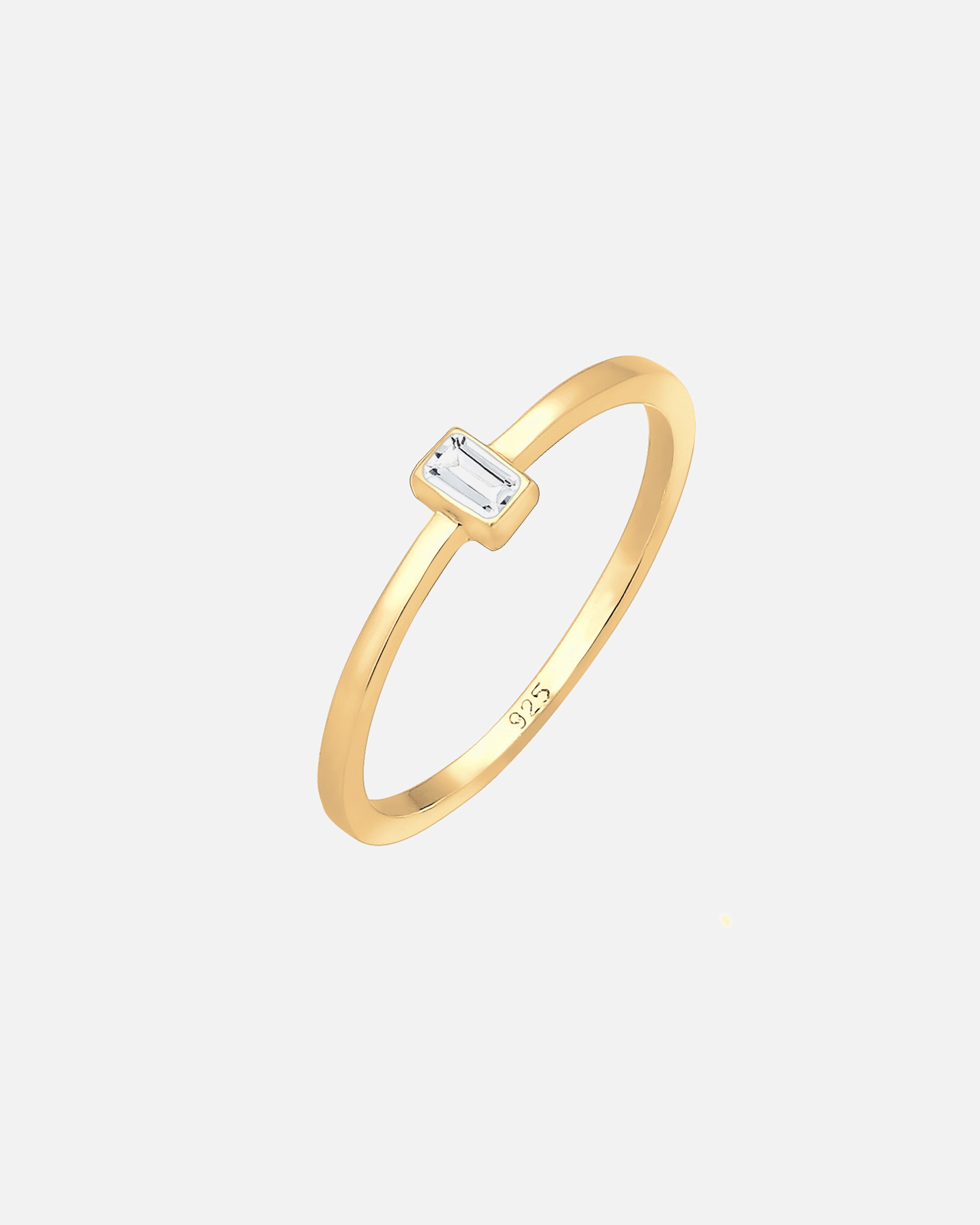 Anello di Femmina Elli PREMIUM Orecchini Vintage con pietra di luna e topazio in argento sterling 925 placcato oro 56