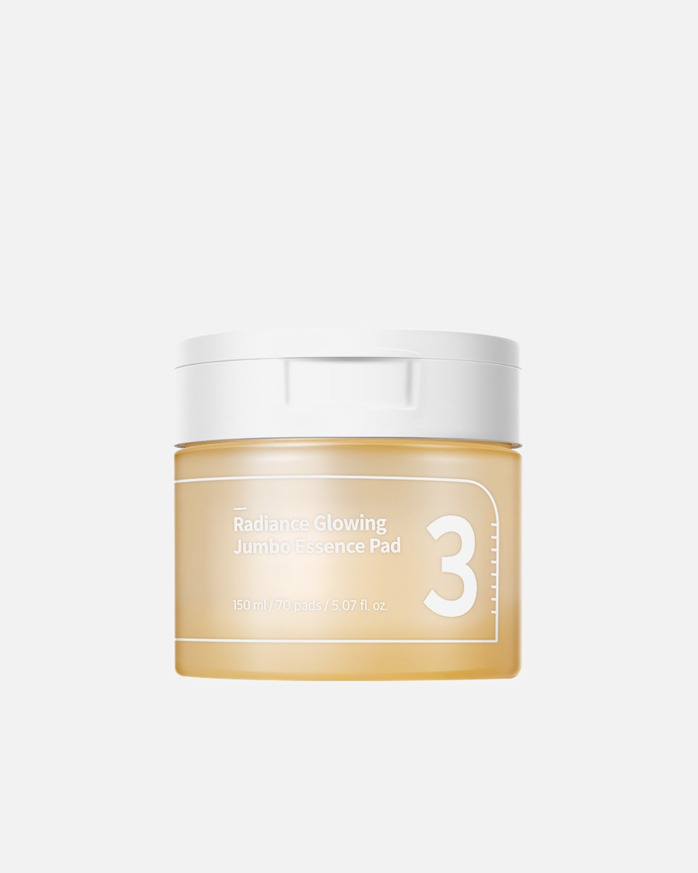 Siero in fiale di Unisex Numbuzin No.3 Radiance Glowing Jumbo Essence Pad 150 ml
