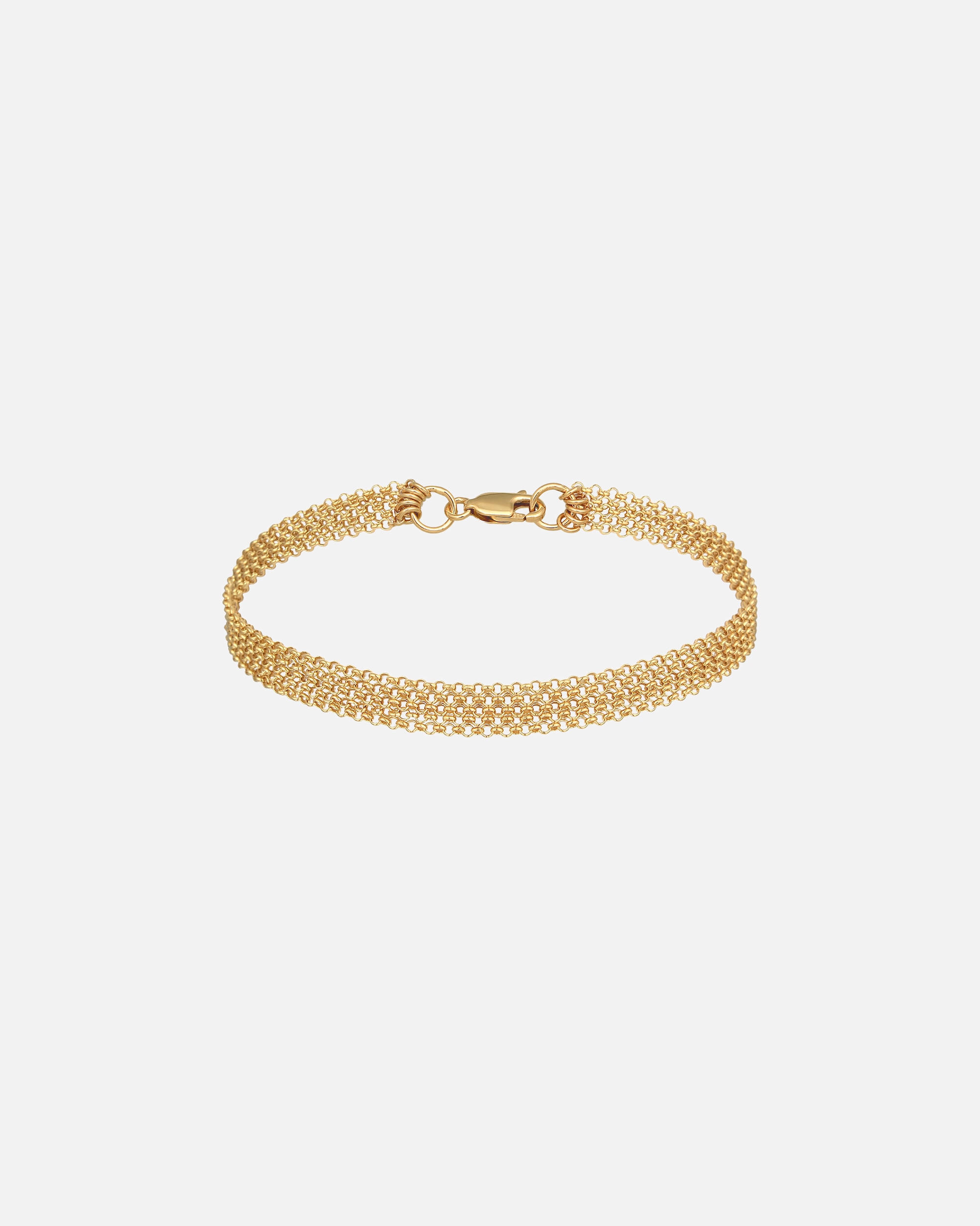 Braccialetto di Femmina Elli Tendenza moderna di base a 5 strati in argento sterling 925 19