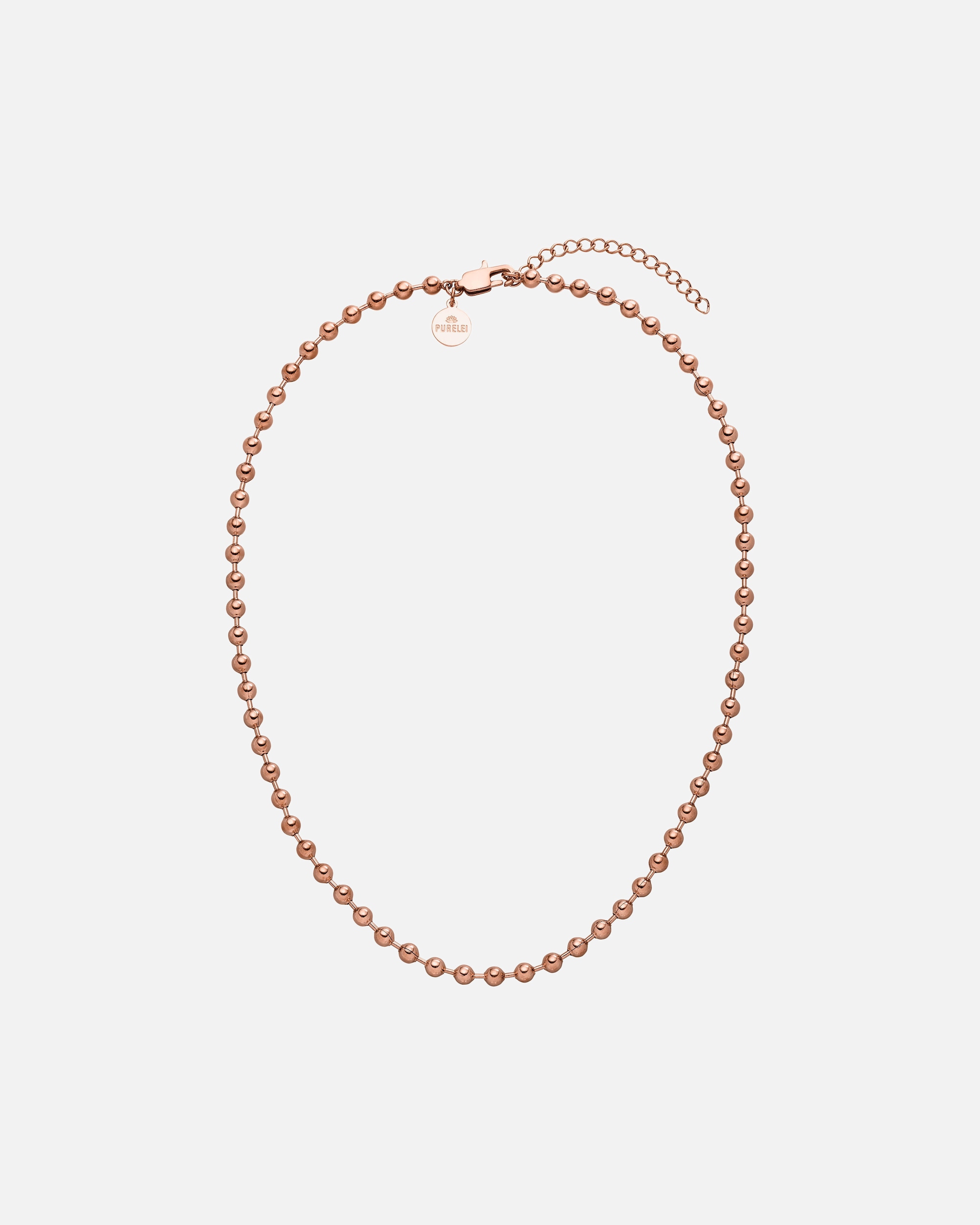 Collana di Femmina Purelei Bubble Collana 100% acciaio inossidabile Oro rosa