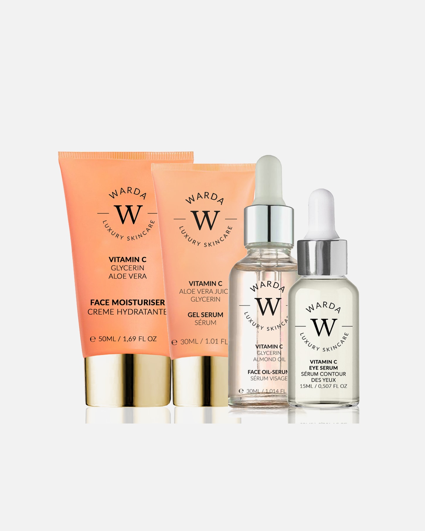 Set cura del viso di Femmina Set per sollevare il collagene 1 pezzo