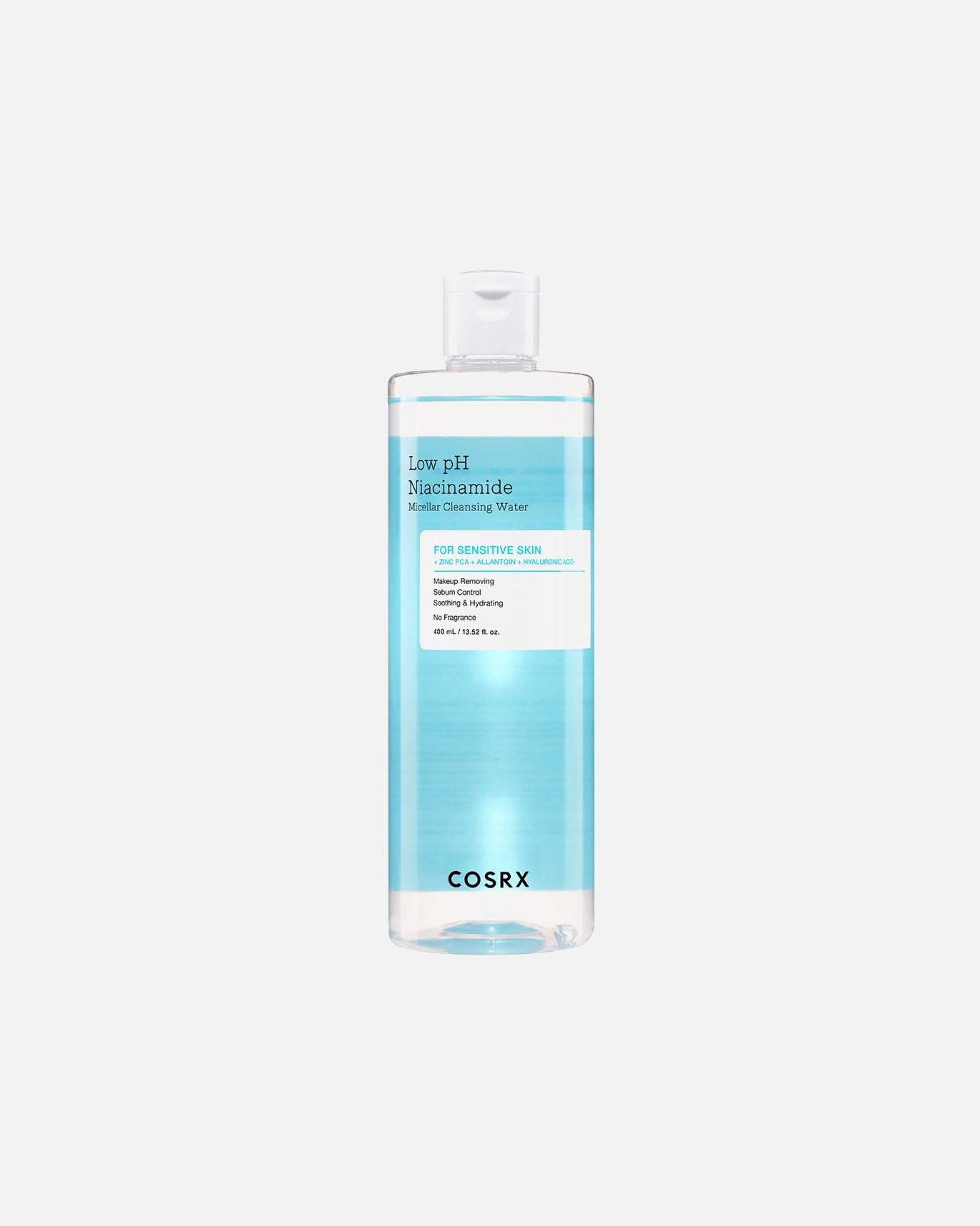 Tonico viso di Unisex COSRX Low pH Niacinamide Micellar Cleansing Water 400ml 400 ml