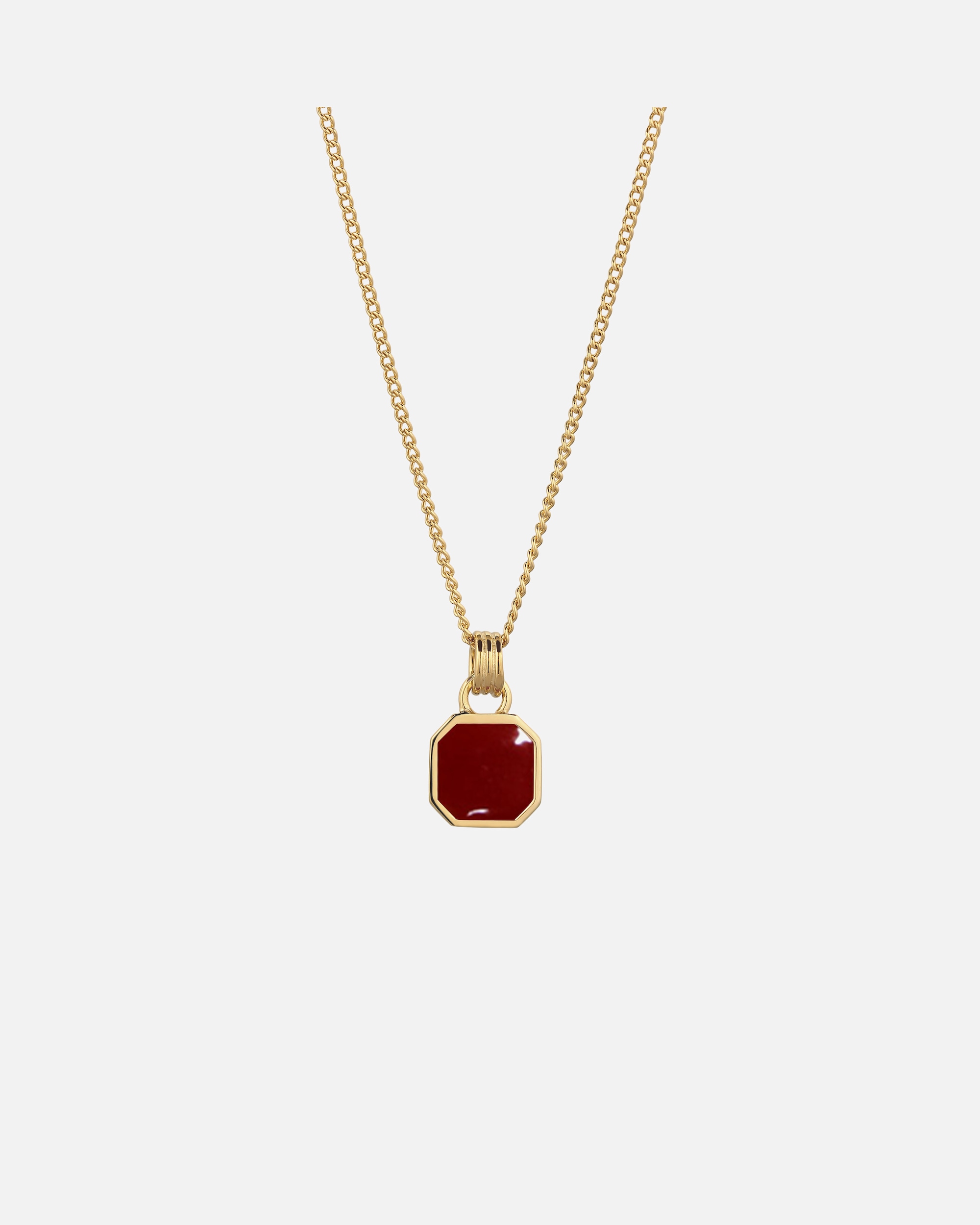 Collana di Maschio KUZZOI Collana con pendente 925 Sterling Silver goldfarben