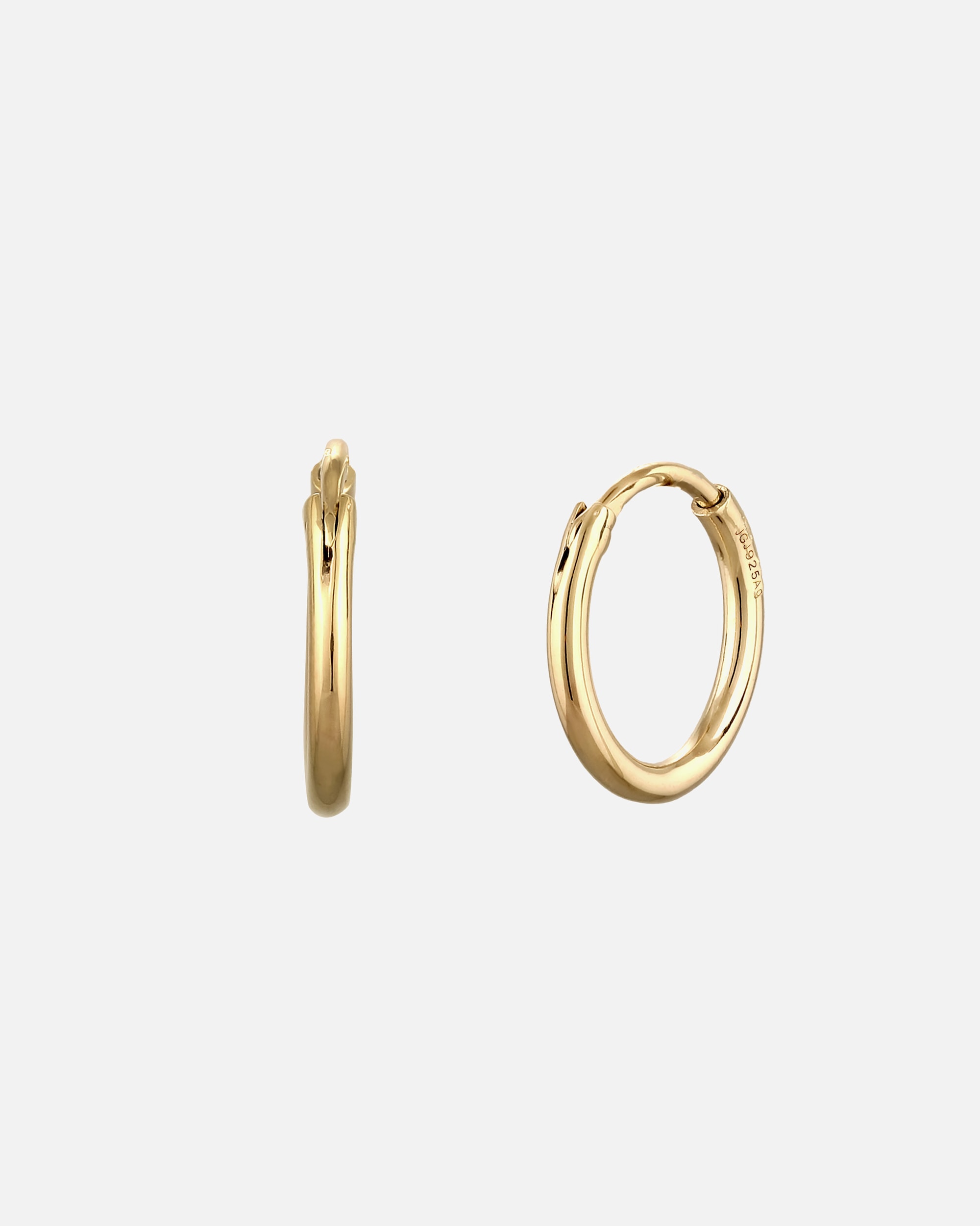 Orecchini di Femmina Elli Orecchini Creole 925 Sterling Silver goldfarben