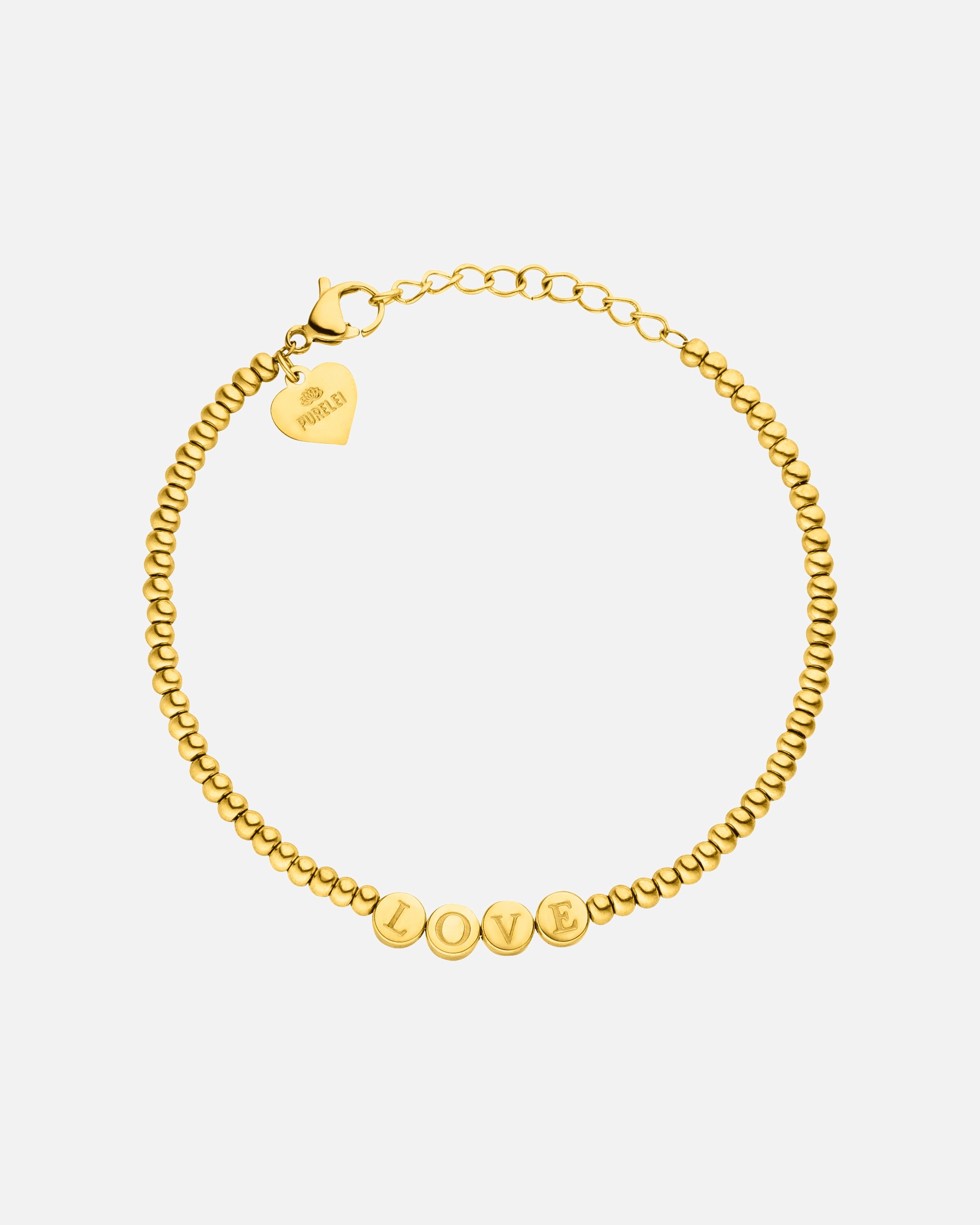 Braccialetto di Femmina Purelei Spread Love Bracciale 100% acciaio inossidabile Oro
