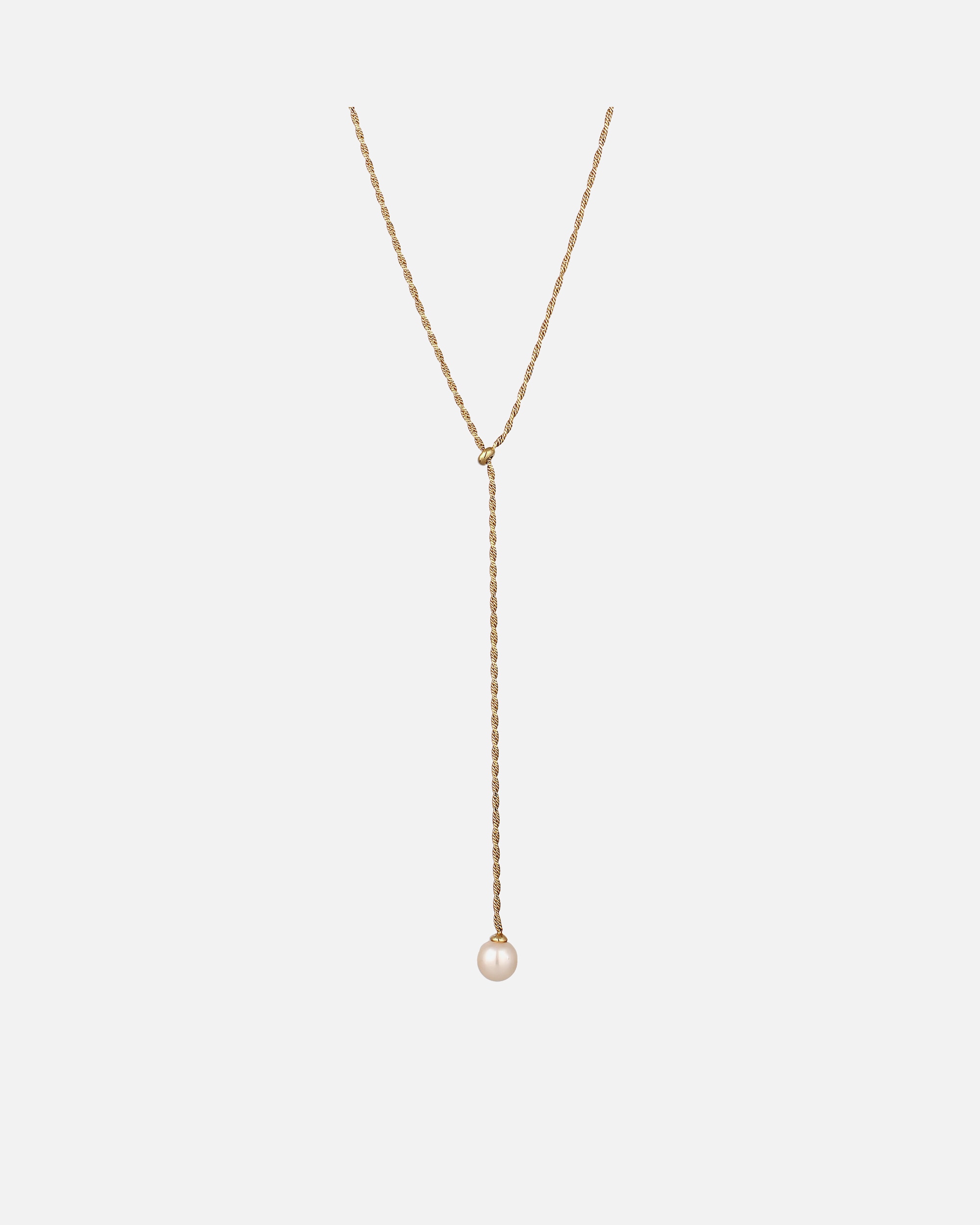 Collana di Femmina Elli Collana-Y con perle 925 Sterling Silver, mit Perlen von Swarovski® goldfarben