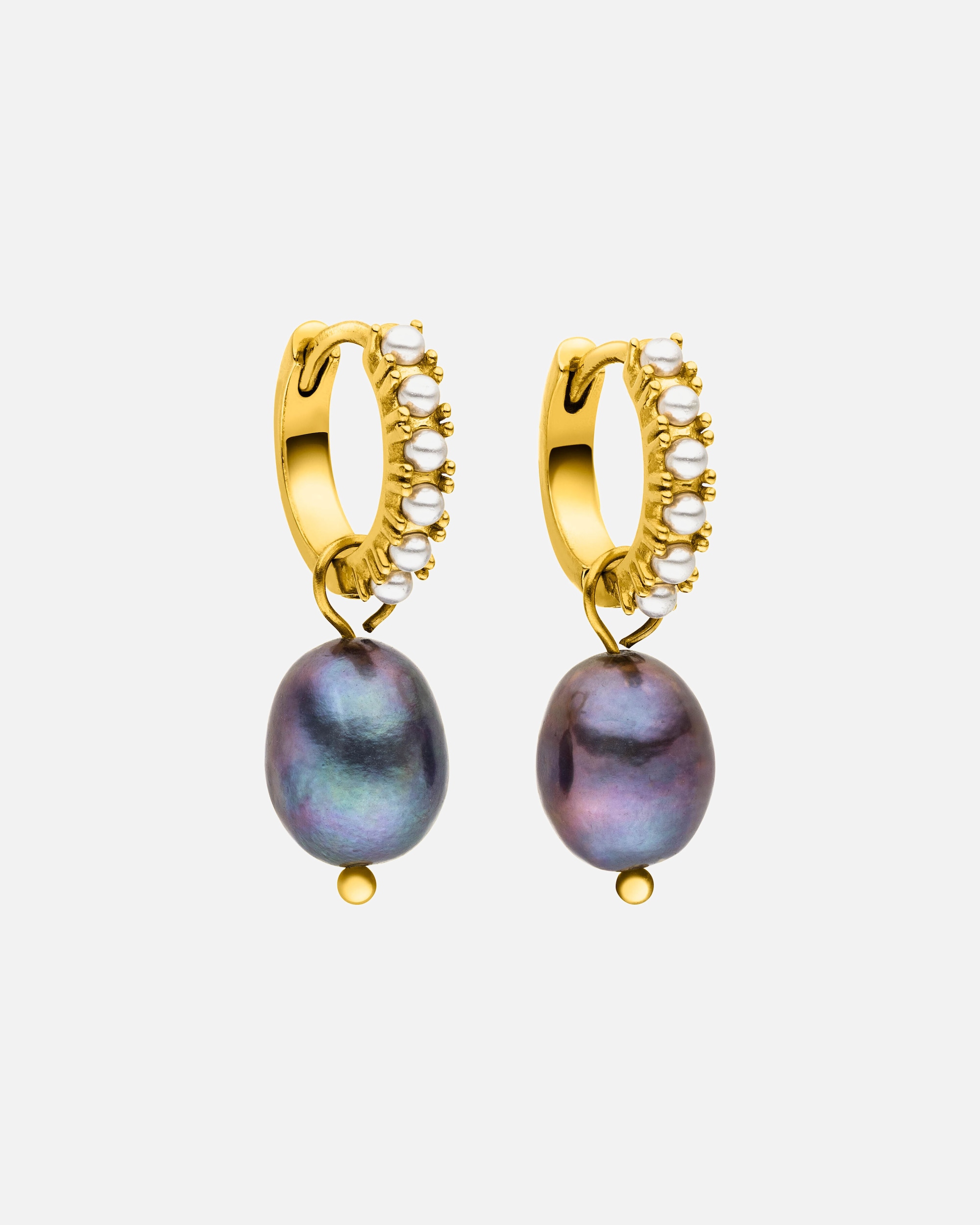 Orecchini di Femmina Purelei Pearly Orecchini 100% acciaio inossidabile Oro