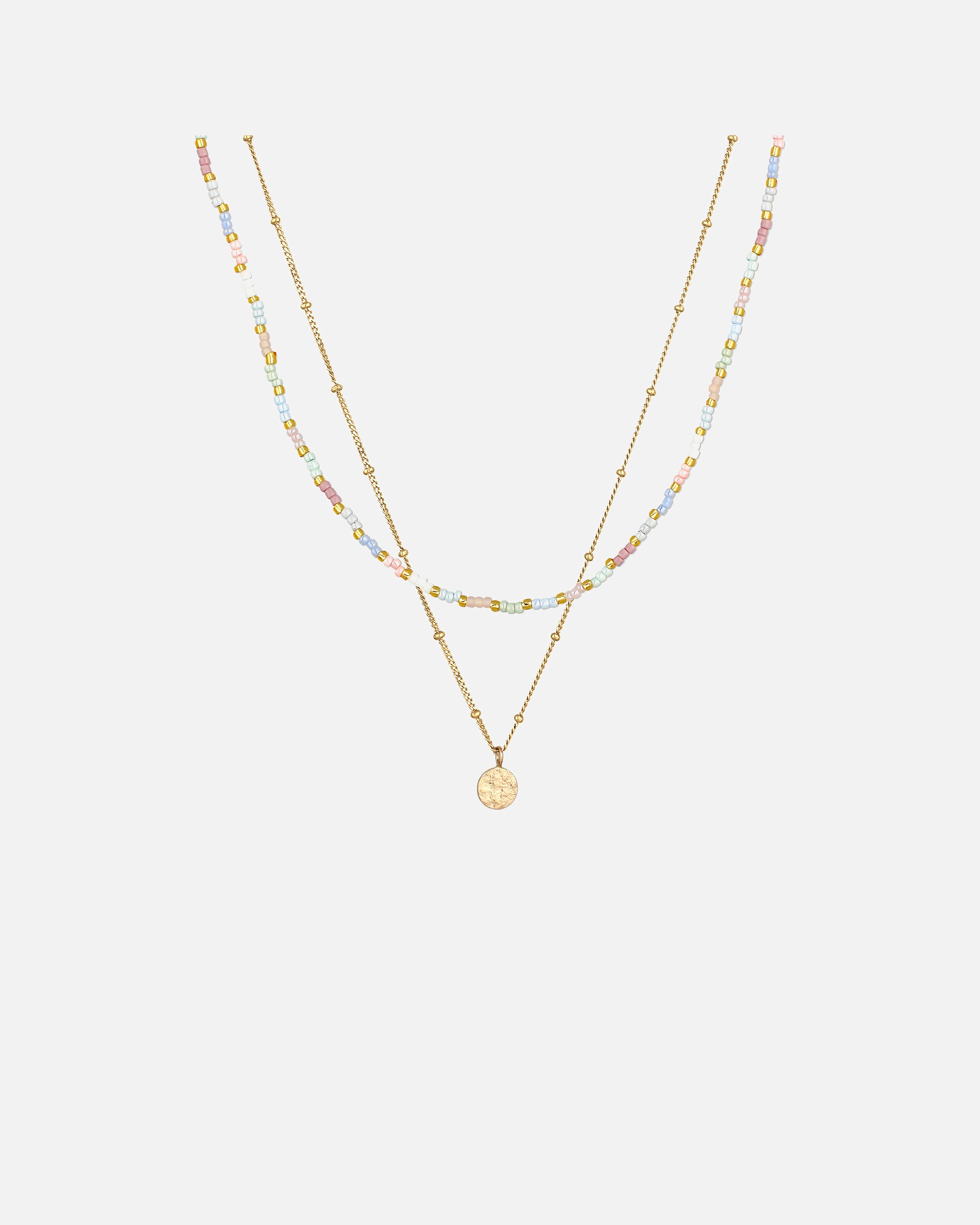 Collana di Femmina Elli Collana Layer Sfera 925 Sterling Silver goldfarben