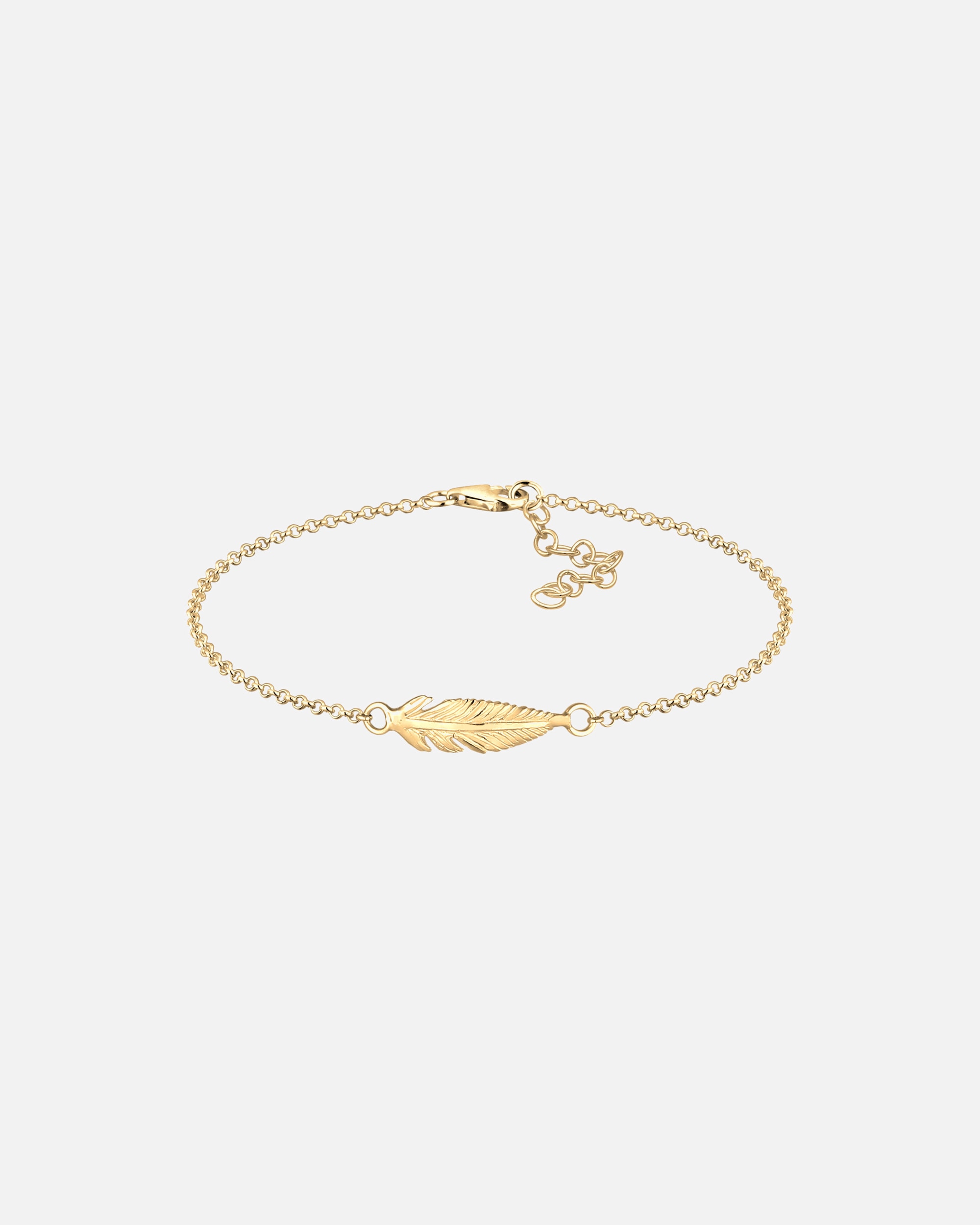 Braccialetto di Femmina Elli Simbolo tendenza della piuma filigrana in argento sterling 925 16