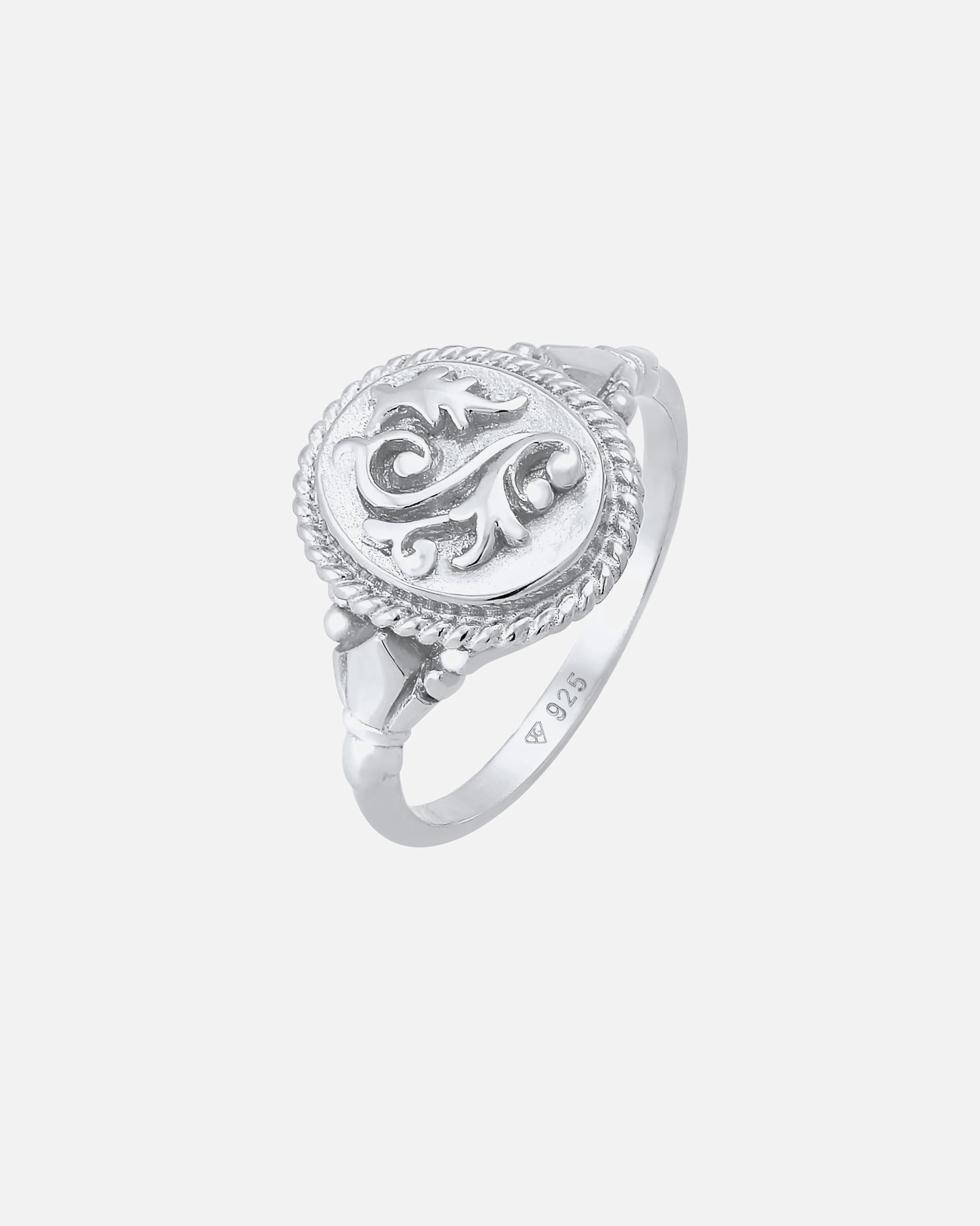 Anello di Femmina Elli Vintage Ornament Chunky Trend Blogger Trend in 925 Sterling Silver 54