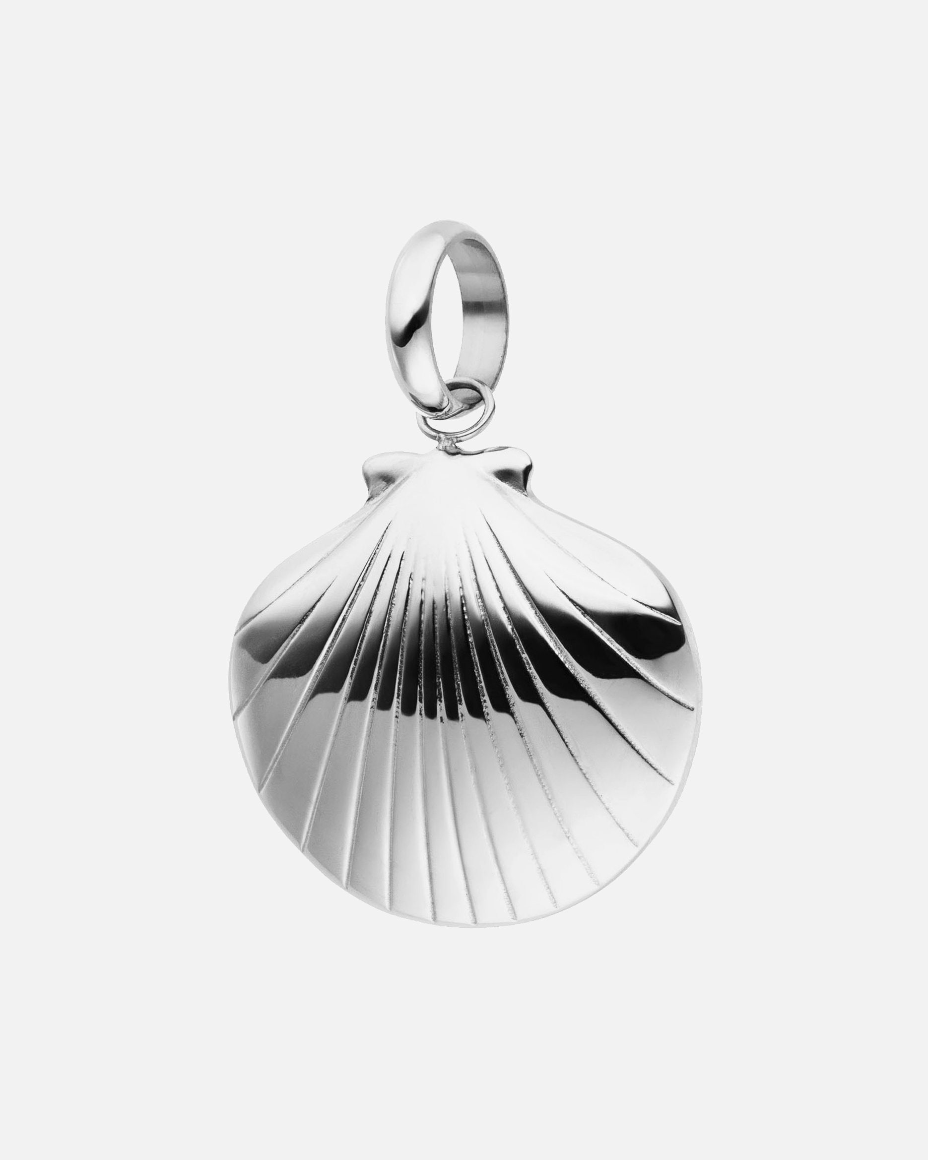 Pendente di Unisex Purelei Seashell Fascino 100% acciaio inossidabile Argento