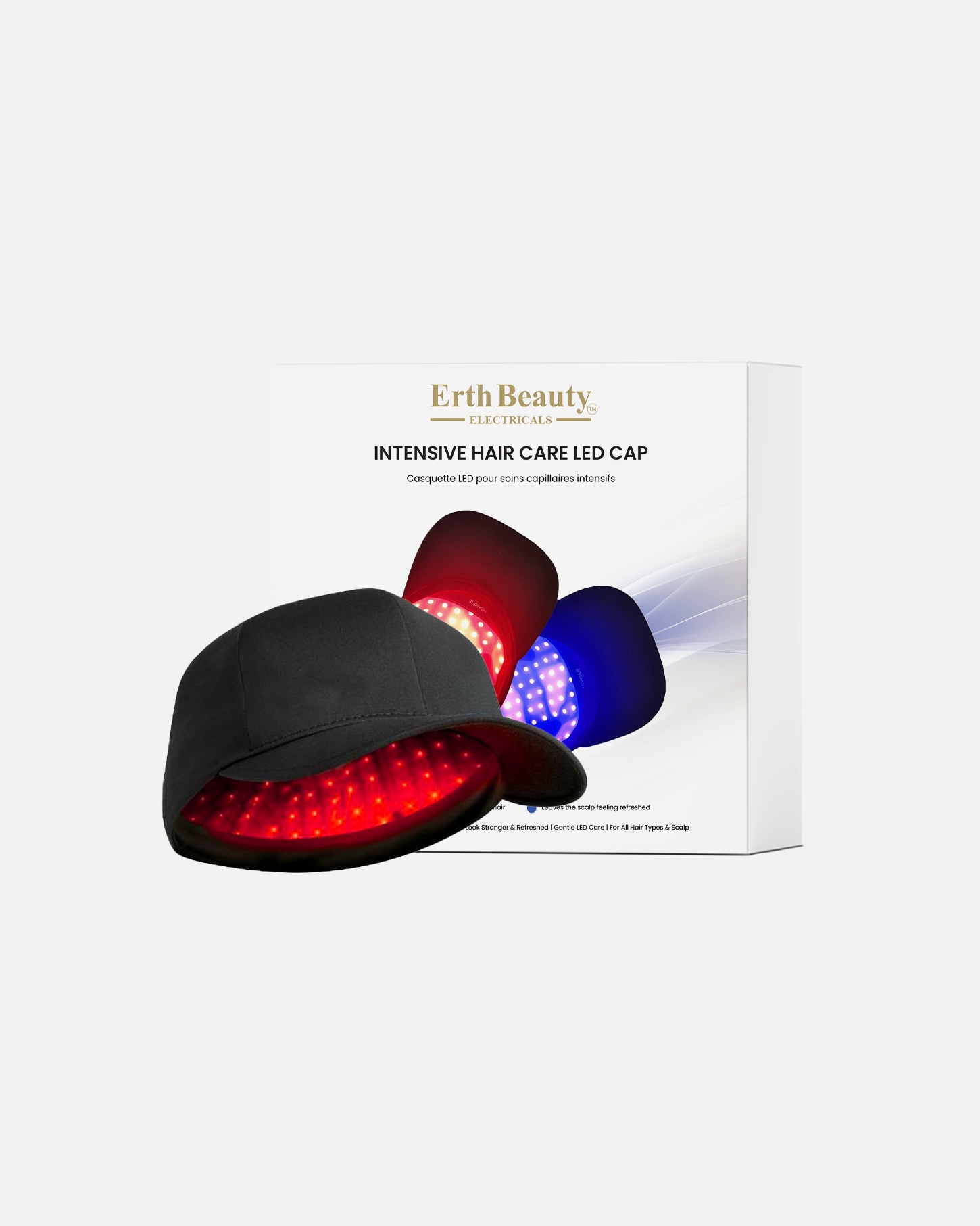 Maschera a LED di Unisex ErthSkin London Cappello LED per trattamento intensivo dei capelli 1 Stück