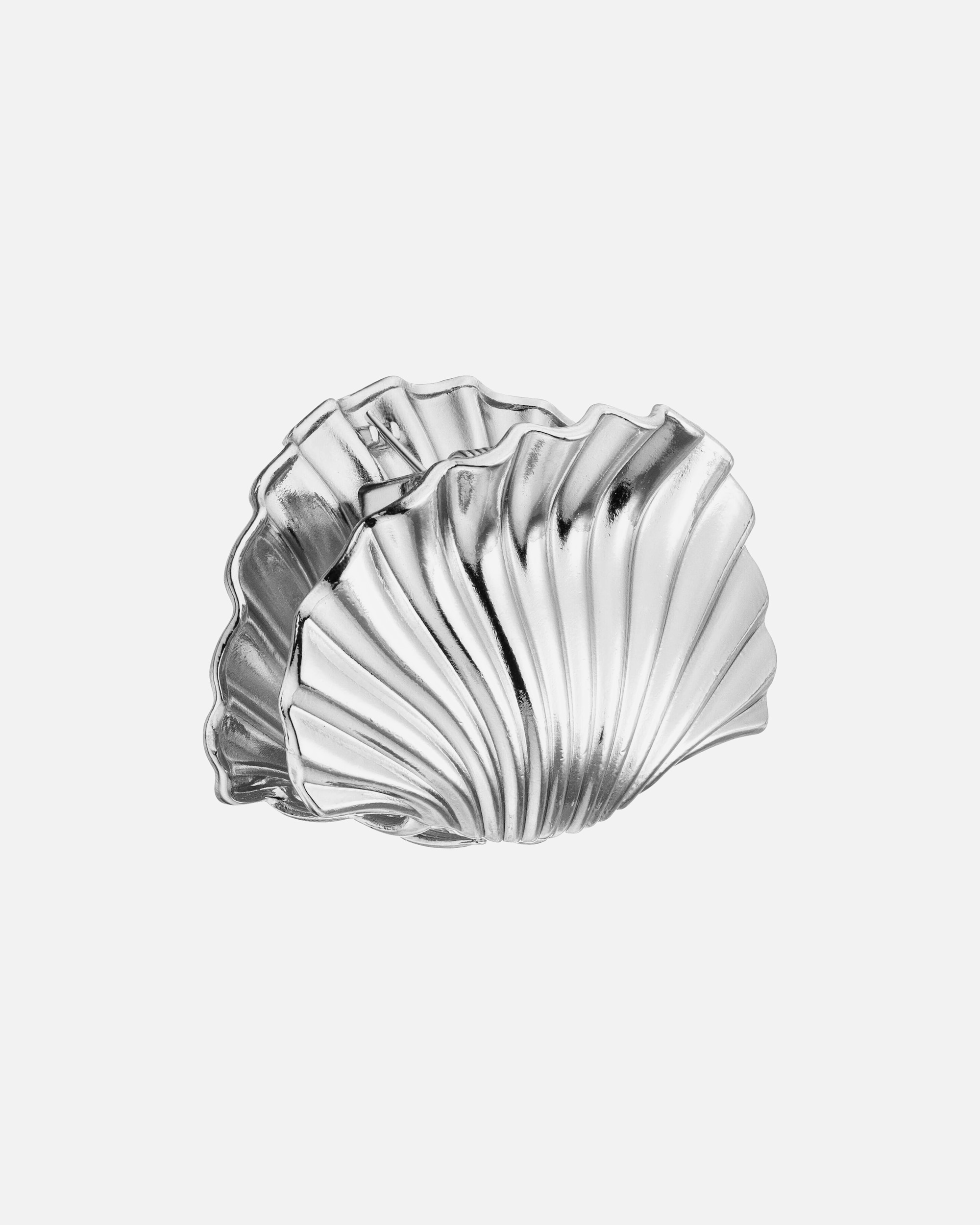 Gioielleria di Femmina Purelei Seashell Fermaglio per capelli 100% acciaio inossidabile Argento