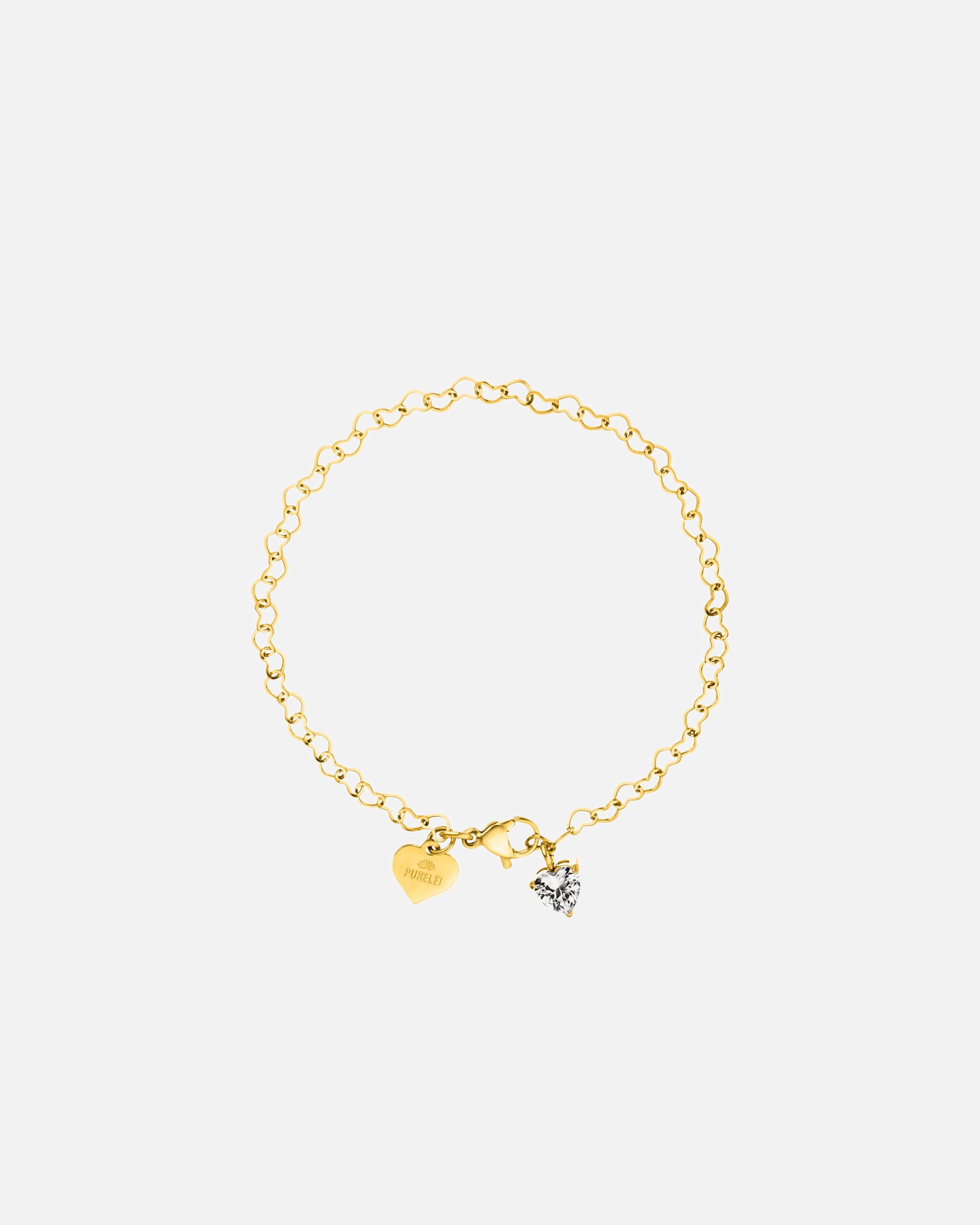 Braccialetto di Femmina Purelei Endless Love Bracciale 100% acciaio inossidabile Oro