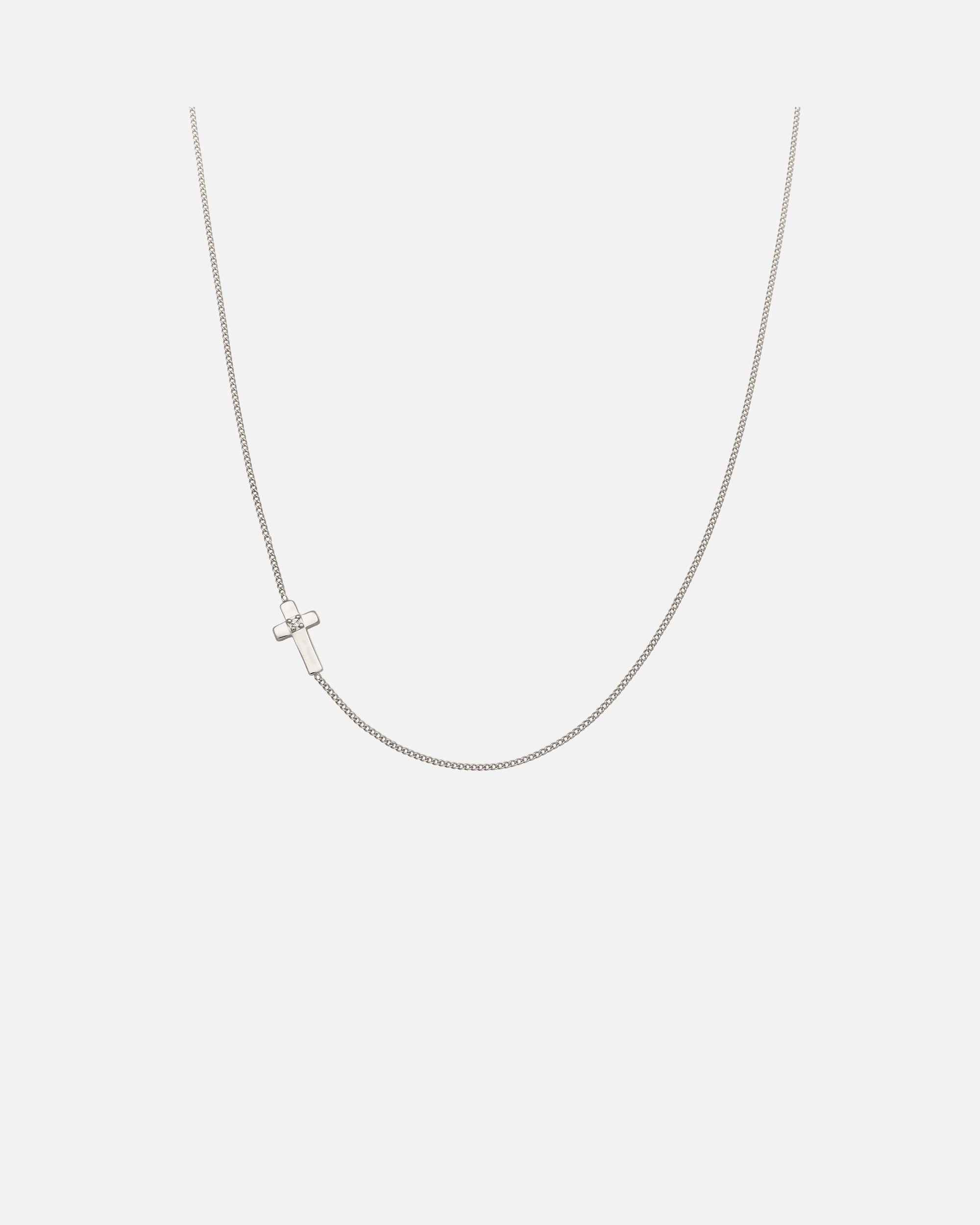 Collana di Femmina Elli Collana con pendente Croce Swarovski Bianco 925 Sterling Silver silberfarben