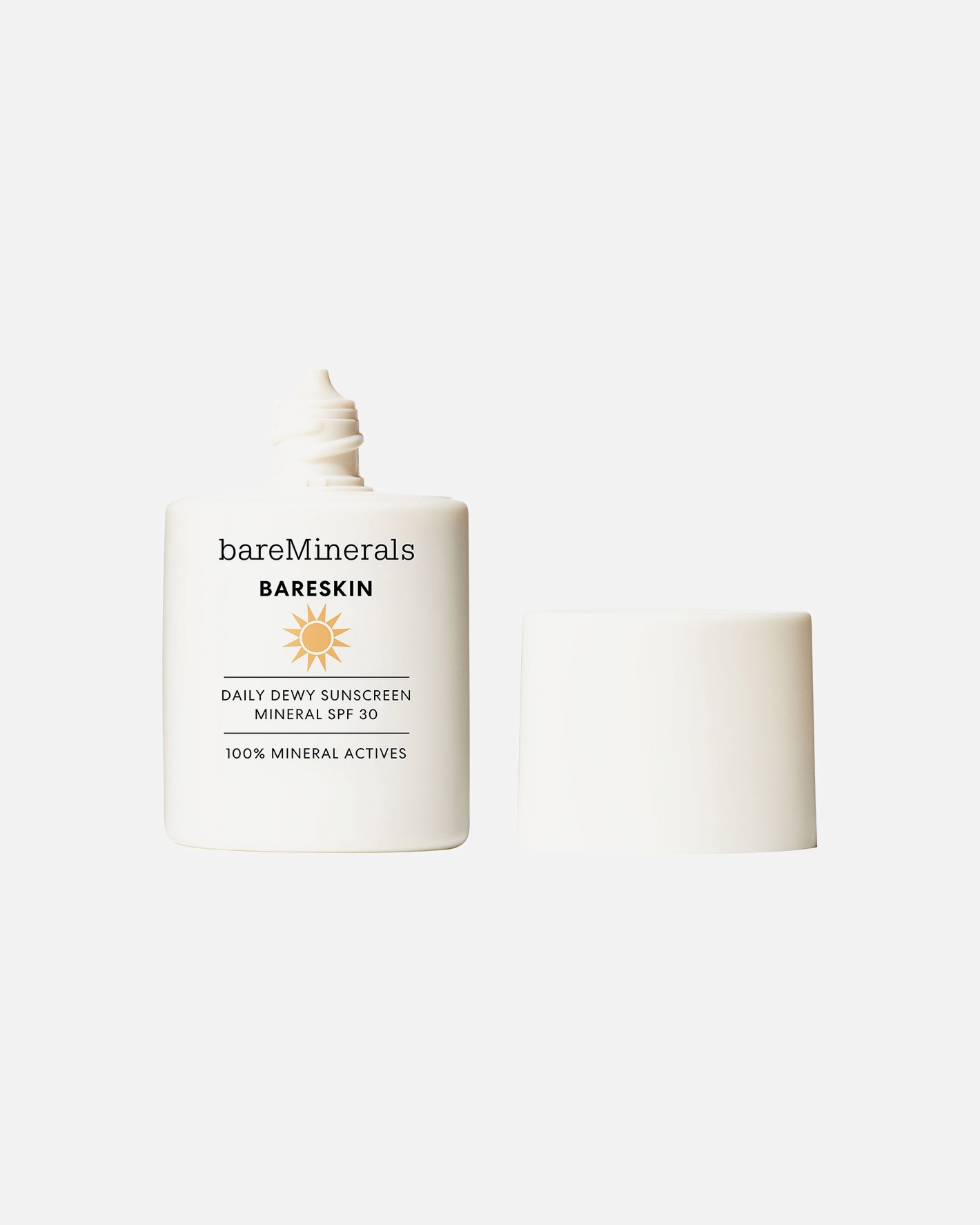Crema solare per il viso di Unisex bareMinerals BARESKIN Daily Dewy Sunscreen Mineral SPF 30 Sheer Medium