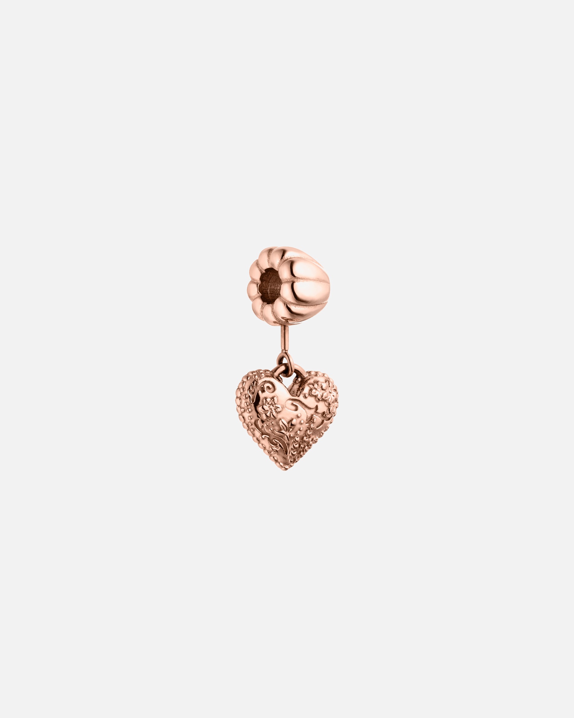 Pendente di Unisex Purelei LEI Vintage Heart Ciondolo 100% acciaio inossidabile Oro rosa