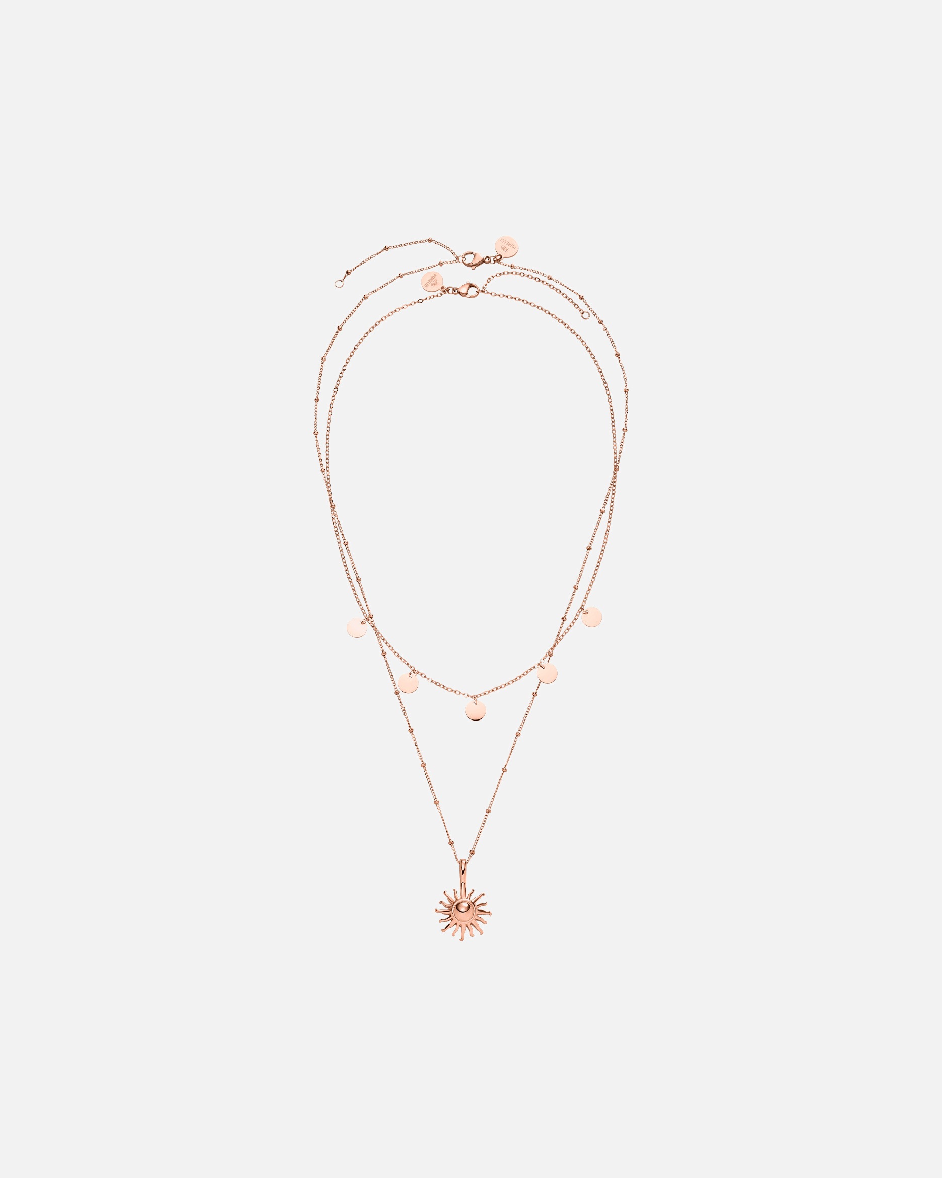 Set Gioielli di Unisex Purelei Kailua Collanas 100% acciaio inossidabile Oro rosa