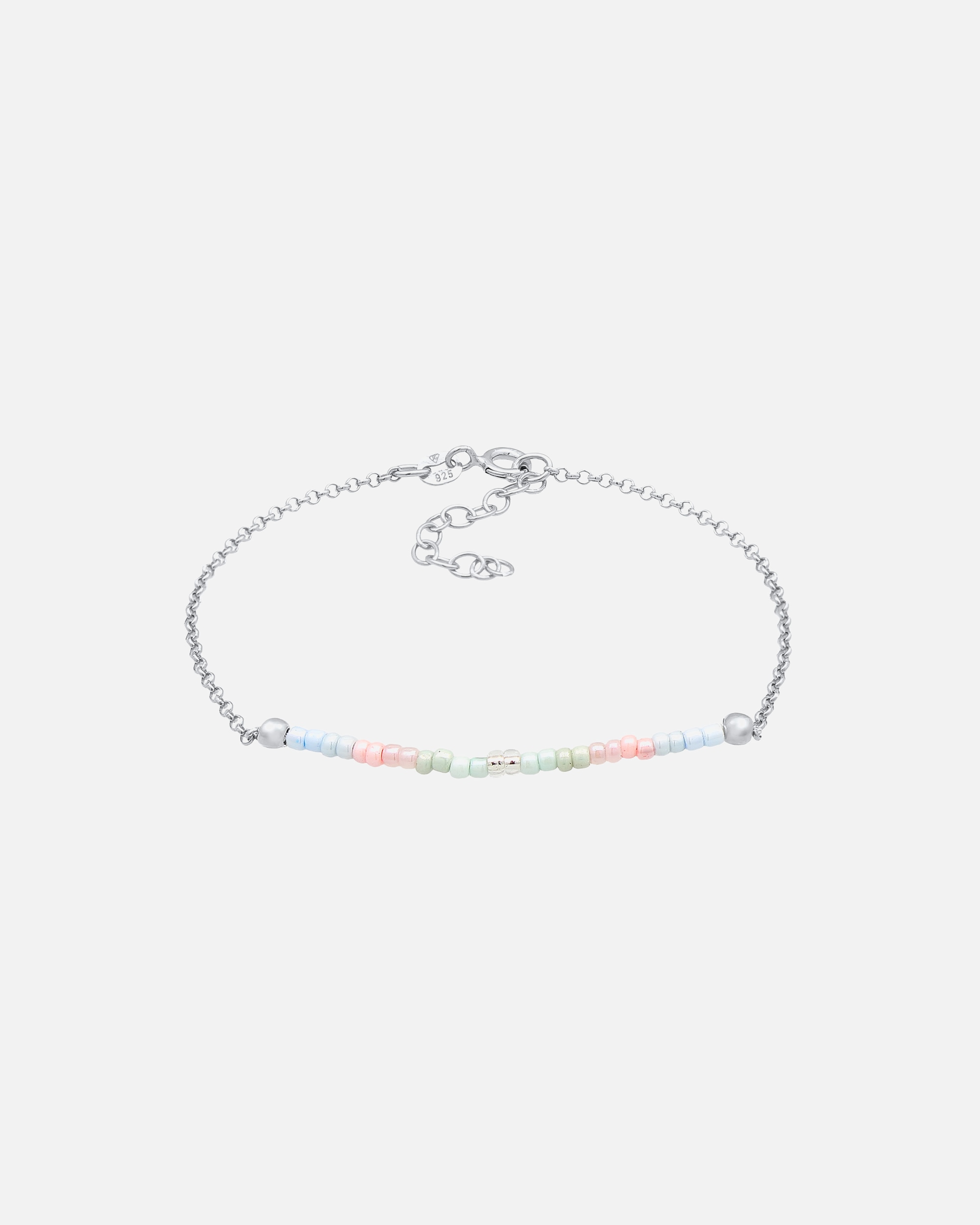 Braccialetto di Femmina Elli Perline pastello in argento sterling 925 silberfarben