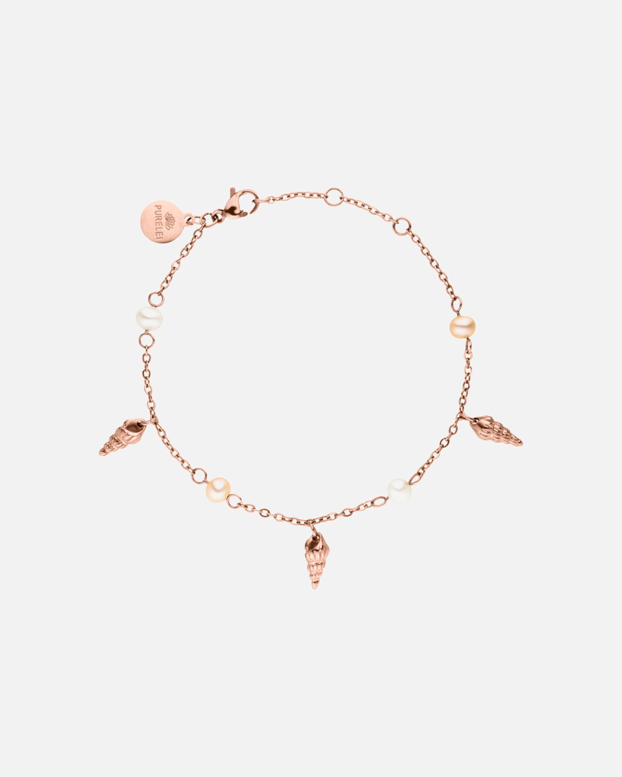 Braccialetto di Femmina Purelei Akala Bracciale 100% acciaio inossidabile Oro rosa