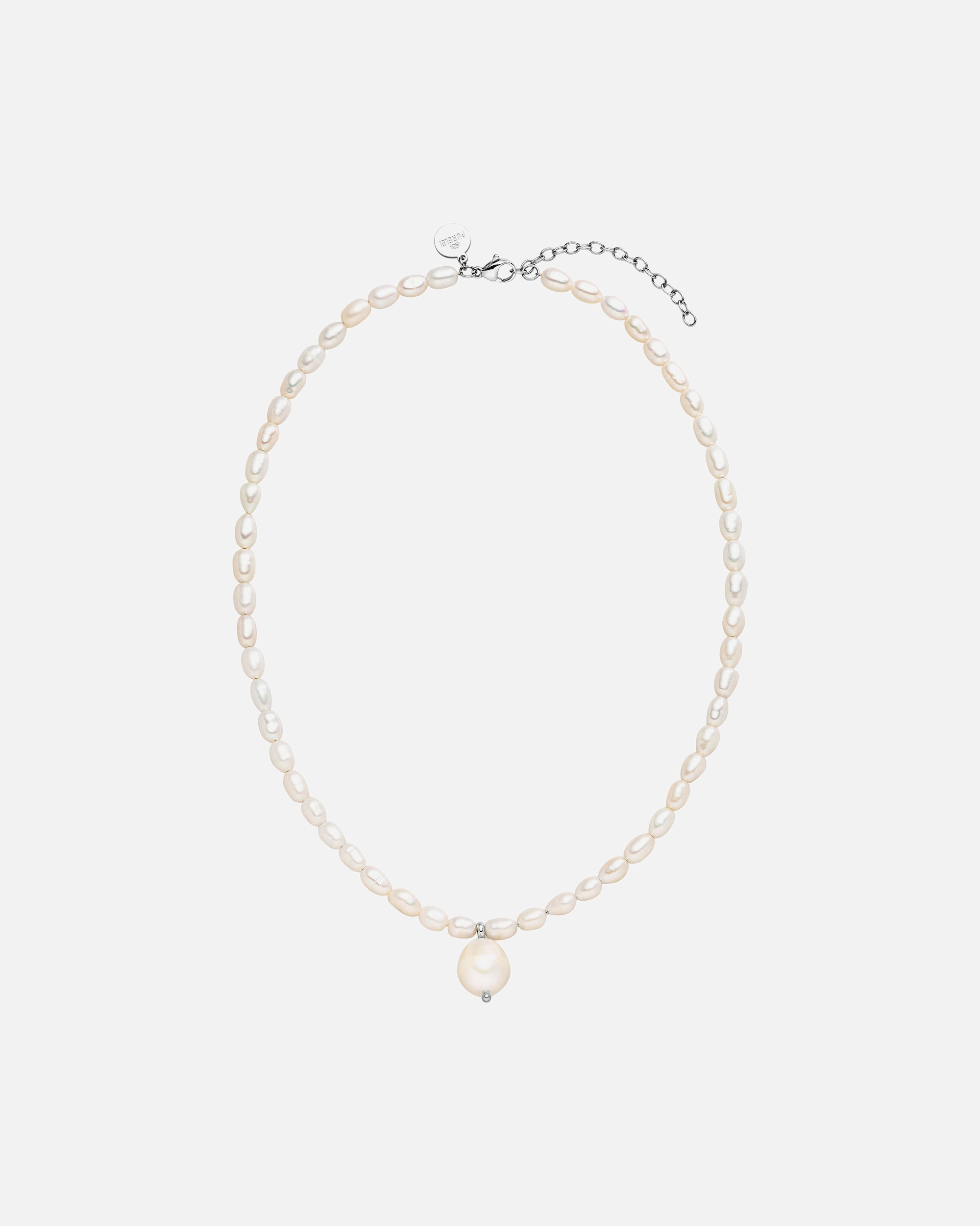 Collana di Femmina Purelei Pearlfection Collana 100% acciaio inossidabile Argento