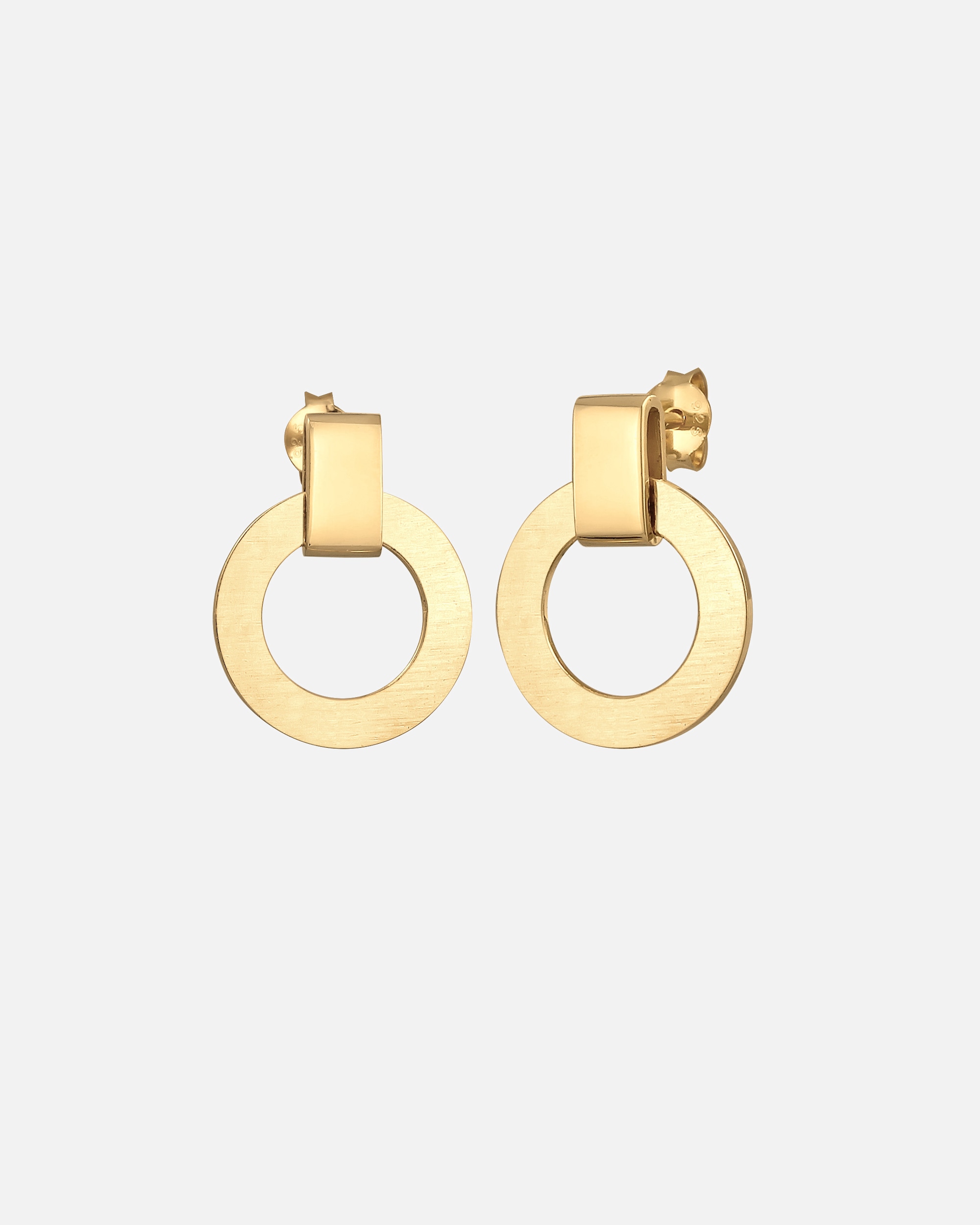 Orecchini di Femmina Elli Orecchini a perno moderni in argento sterling 925 goldfarben