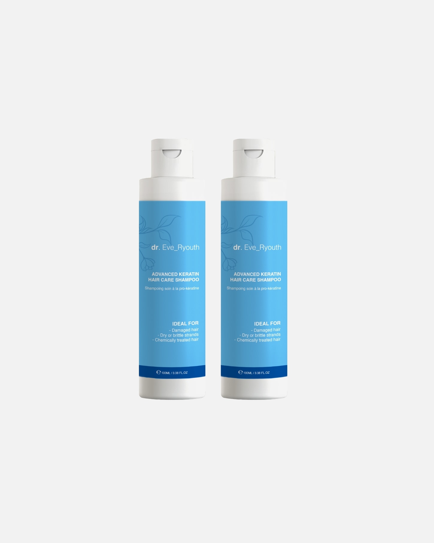 Shampoo capelli di Femmina Dr. Eve_Ryouth Duo Shampoo alla Cheratina 1 pezzo