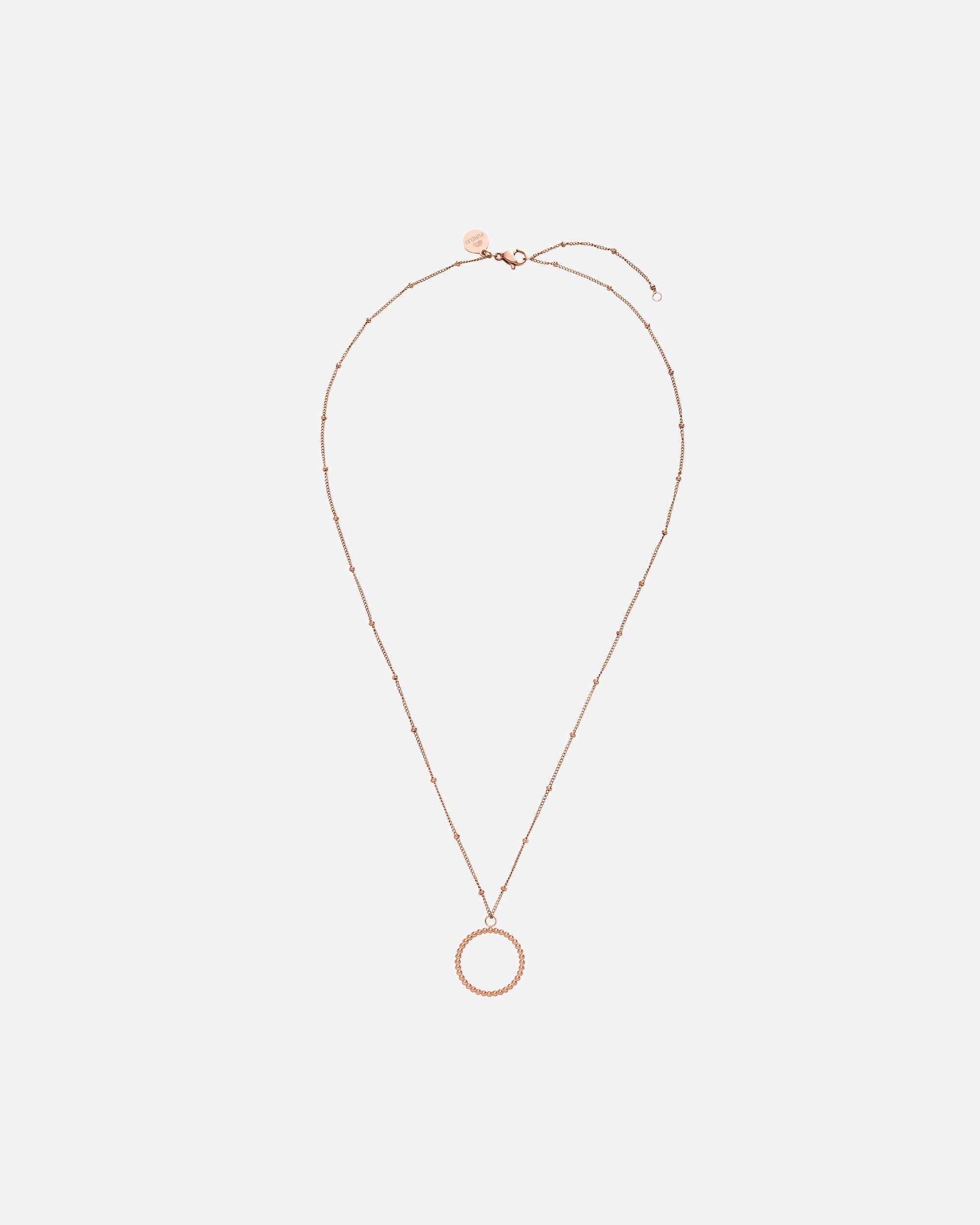 Collana di Femmina Purelei Karma Collana 100% acciaio inossidabile Oro rosa